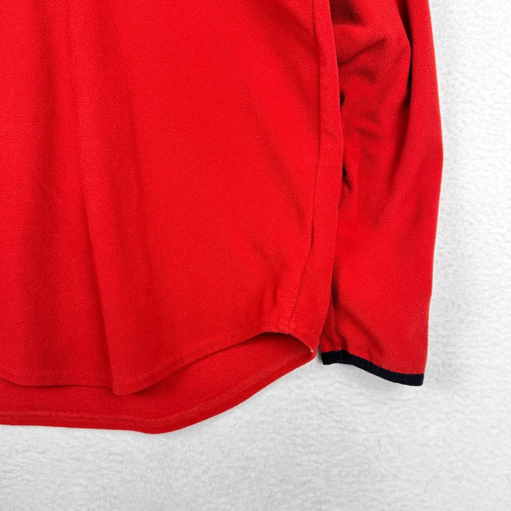 Nike Y2K Nike ACG Mens XL Thermal Layer 2 Pullover Fleece Red Mock Neck 1/2 Zip Sweater Shirt Size US XL / EU 56 / 4 - 3 Thumbnail