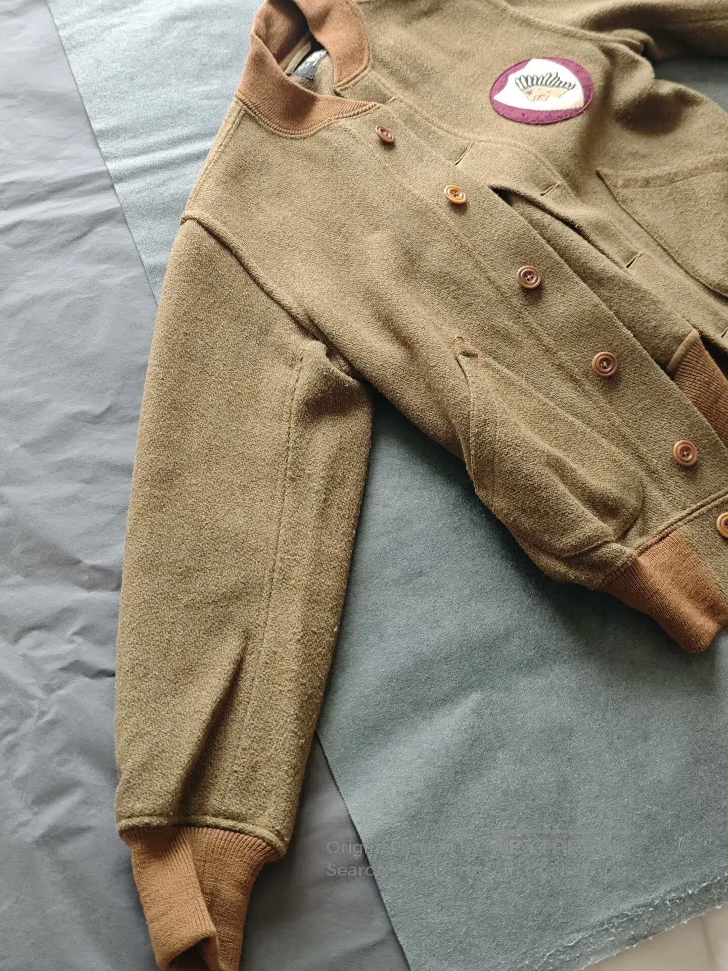 RRL Ralph Lauren RRL Indian Logo Wool Jacket. Size US S / EU 44-46 / 1 - 8 Thumbnail