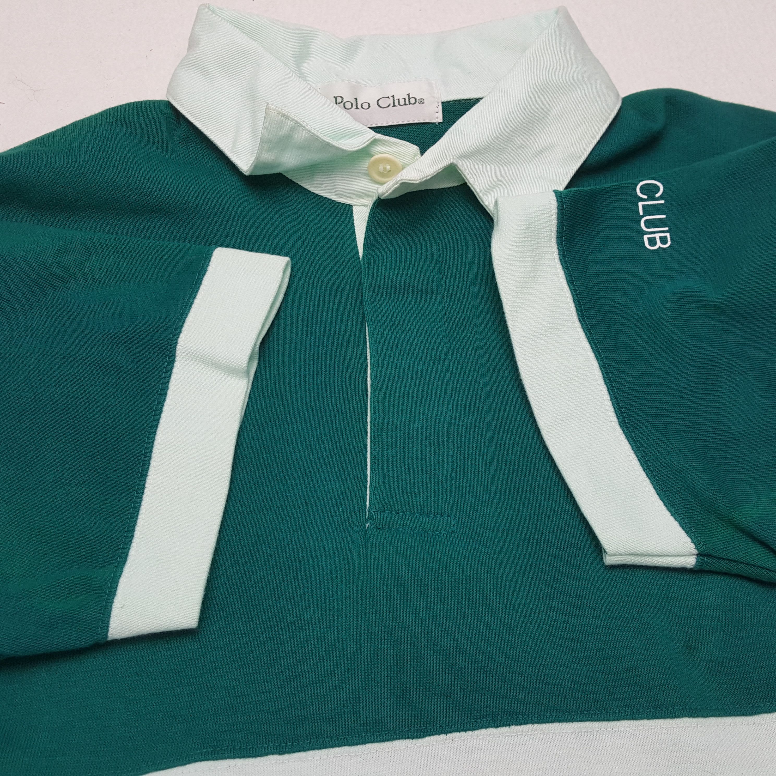 Beverly Hills Polo Club × Vintage POLO CLUB Center Spellout Logo Design Polos Size US L / EU 52-54 / 3 - 6 Thumbnail