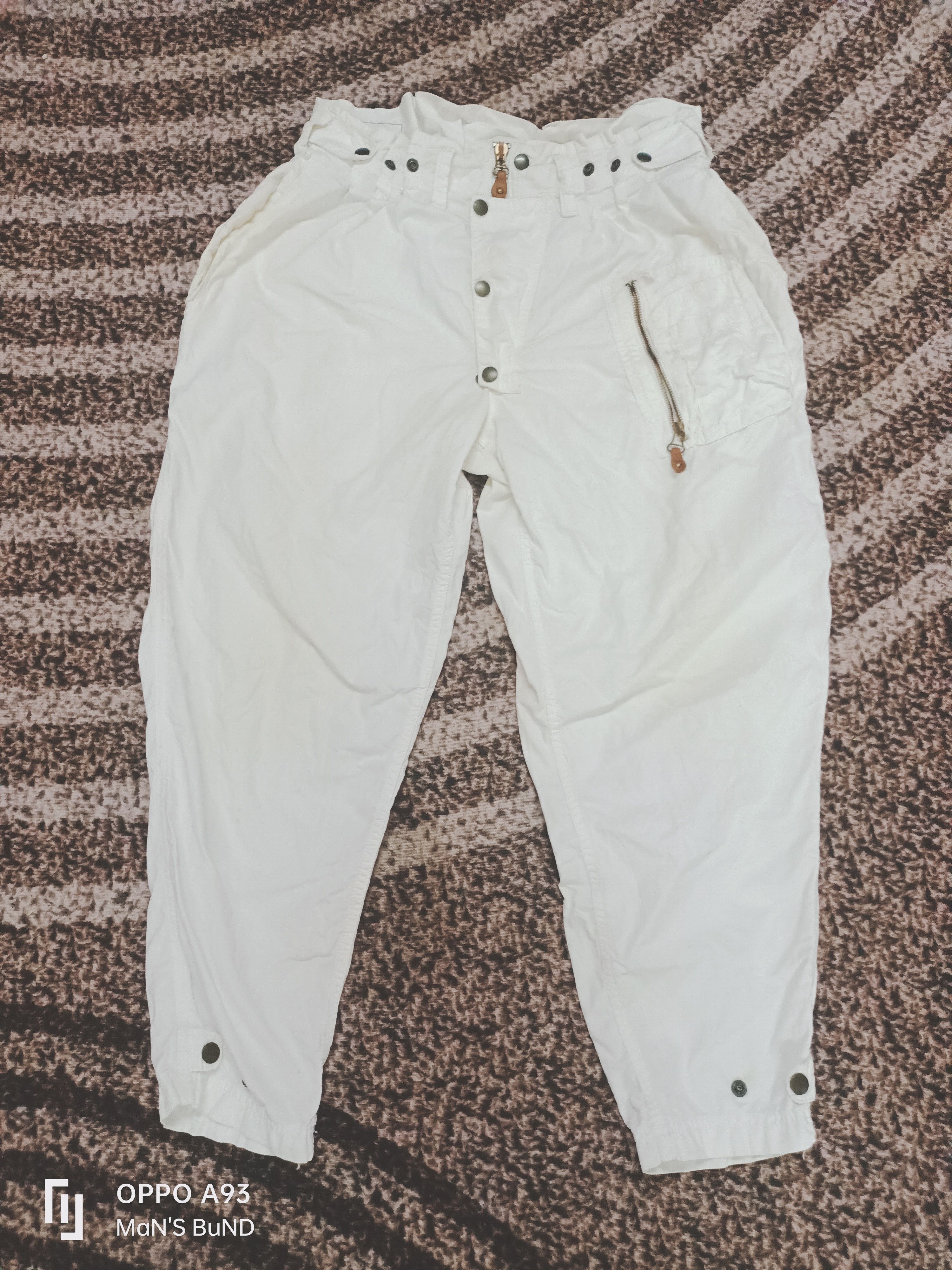 Vintage AA RMA Sample Pants White Techwear Vintage Rare Size US 32 / EU 48 - 1 Thumbnail
