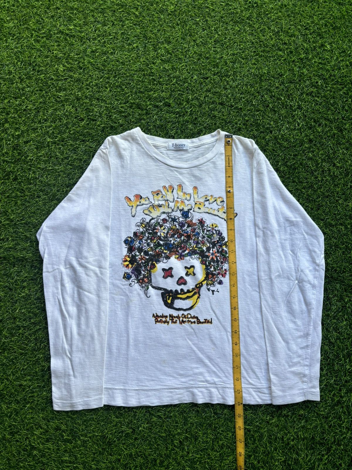 Hysteric Glamour Y2k J-Honey Art Skull Longsleeve Size US M / EU 48-50 / 2 - 8 Thumbnail