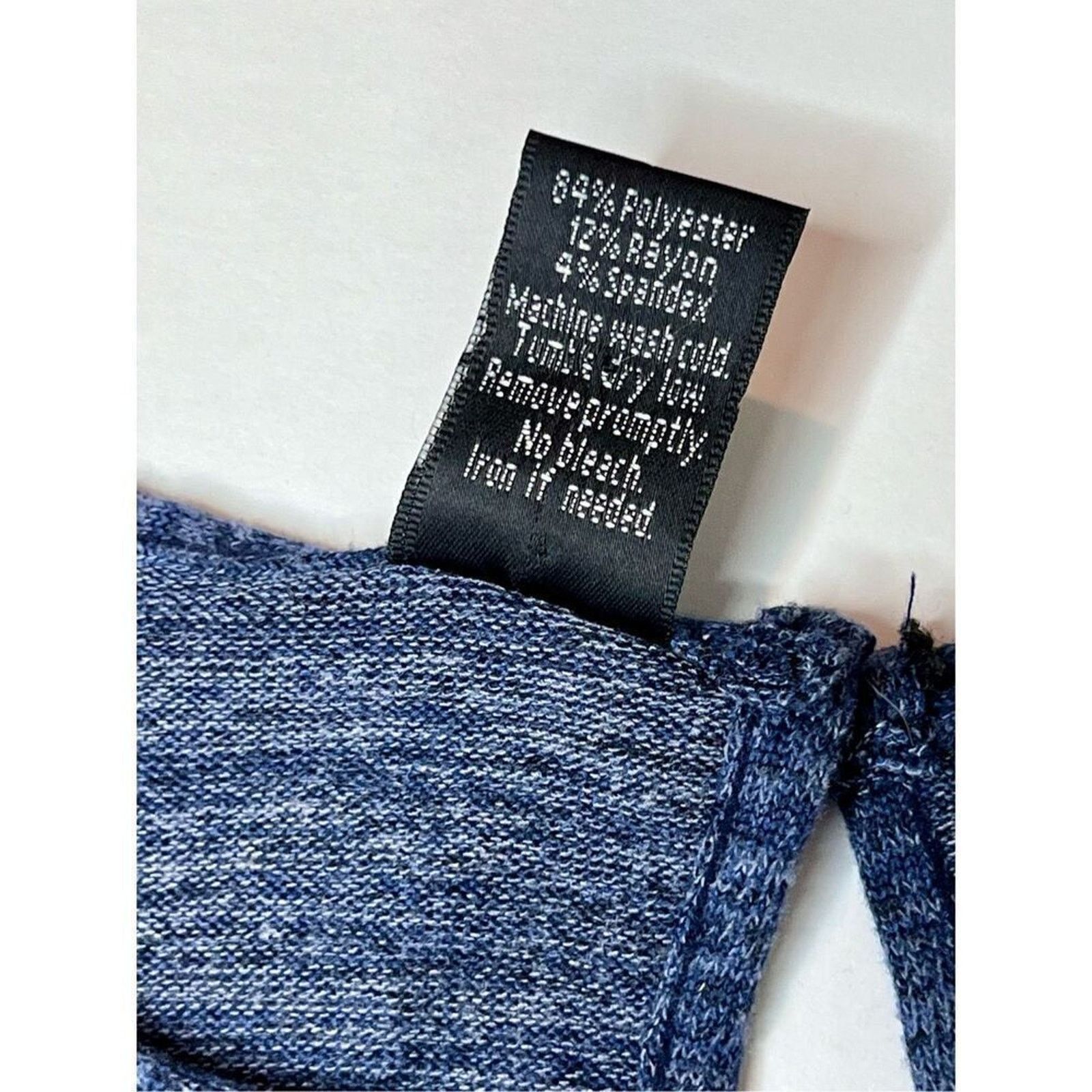 Other Lildy Lace Sleeve Keyhole Neckline Blue Sweater Small/Medium Size S / US 4 / IT 40 - 8 Thumbnail