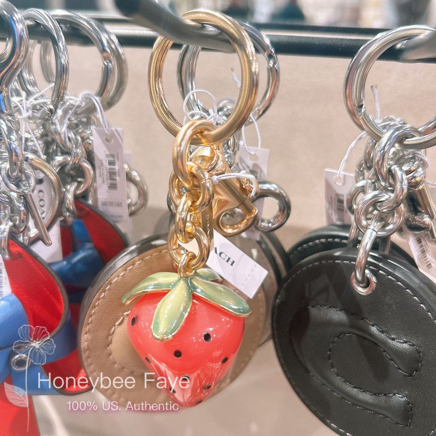 Coach Coach X Observed By Us Strawberry Bag Charm CU308 Size ONE SIZE - 1 Thumbnail