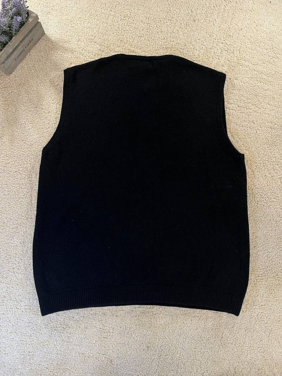 Nike × Vintage Vintage Nike Wool Sweater Vest Logo Tennis 90s Y2K Size US XL / EU 56 / 4 - 4 Thumbnail