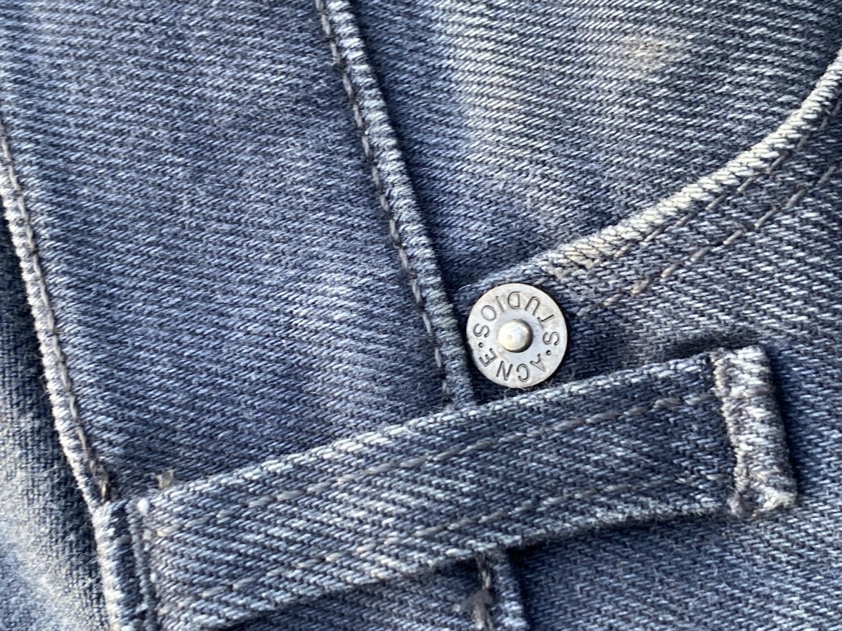 Acne Studios × Jean × Vintage Vintage Acne Studios jeans Gray Size 33" - 11 Thumbnail