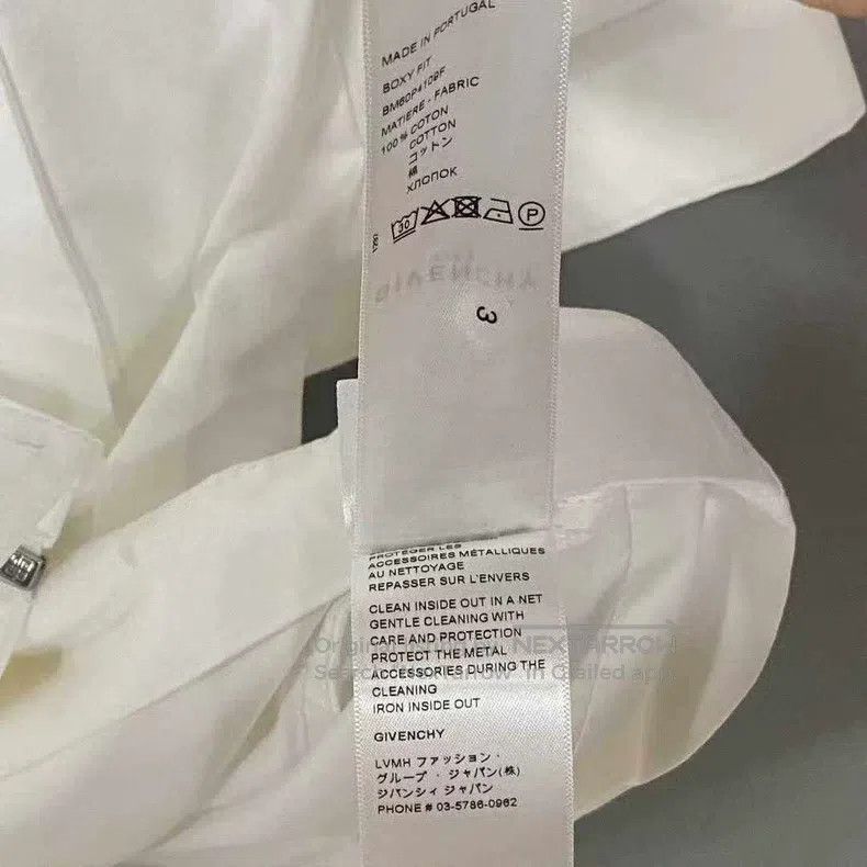 Givenchy Givenchy White Shirt Size US M / EU 48-50 / 2 - 6 Thumbnail