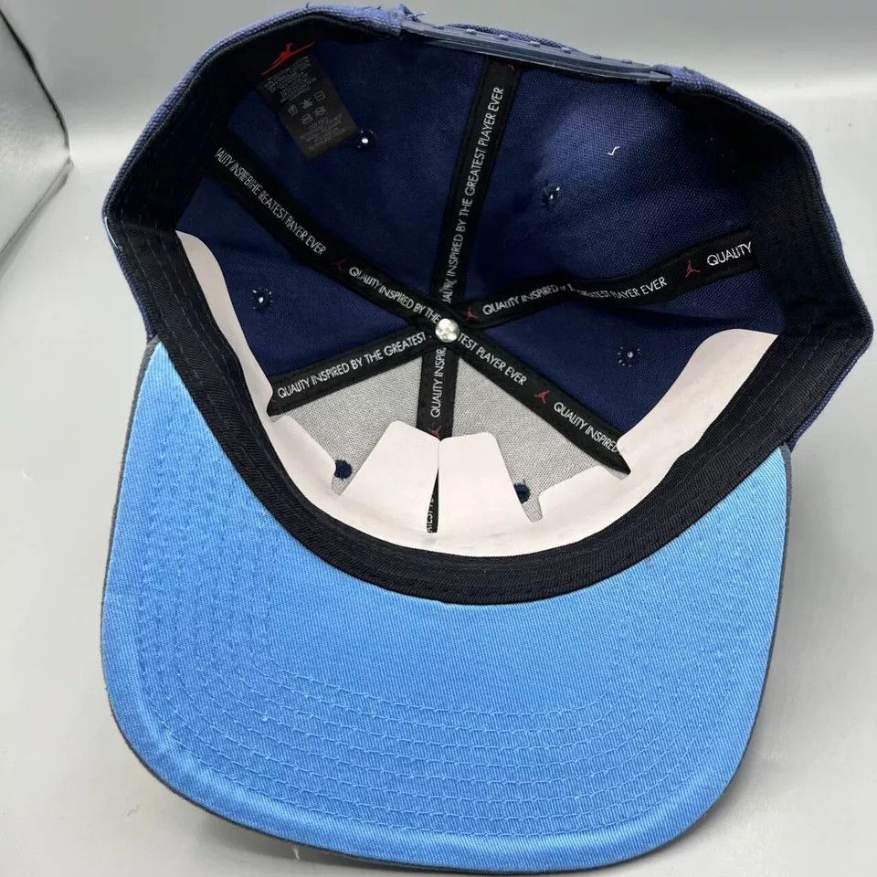 Jordan Brand Air Jordan 23 Hat Men Blue Gray Jumpman Snap Back Cap New Size ONE SIZE - 7 Thumbnail