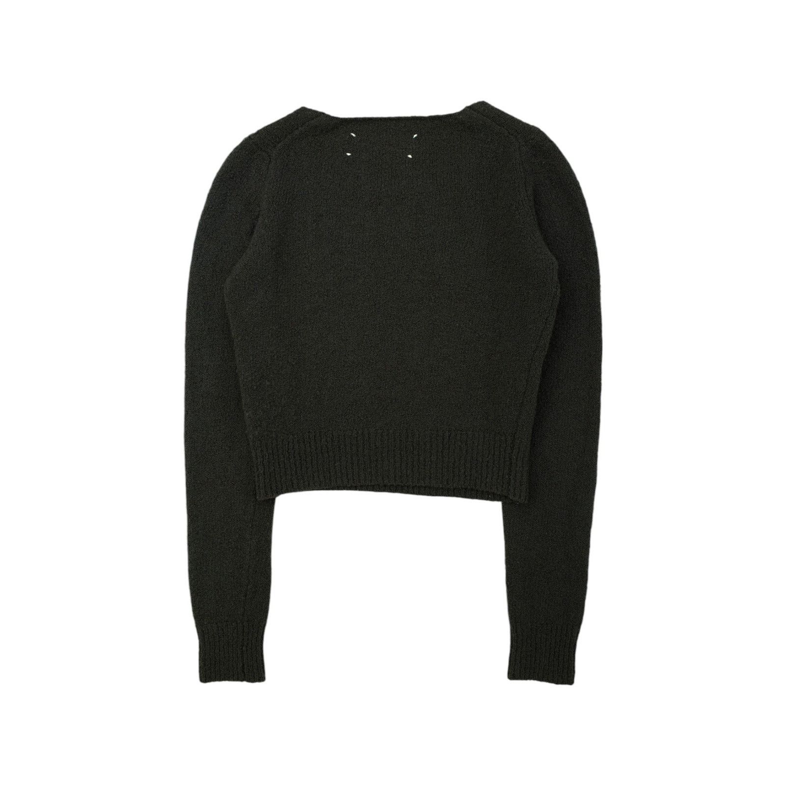 Maison Margiela F/W 1997 Boiled Wool Black Sweater Size M / US 6-8 / IT 42-44 - 2 Thumbnail