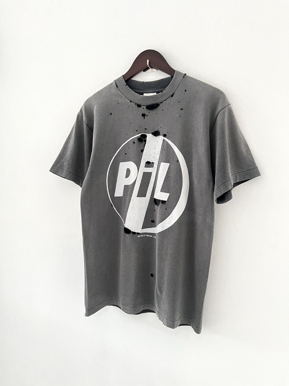 Band Tees Vintage Thrashed Public Image Ltd Tee Size US M / EU 48-50 / 2 - 2 Thumbnail