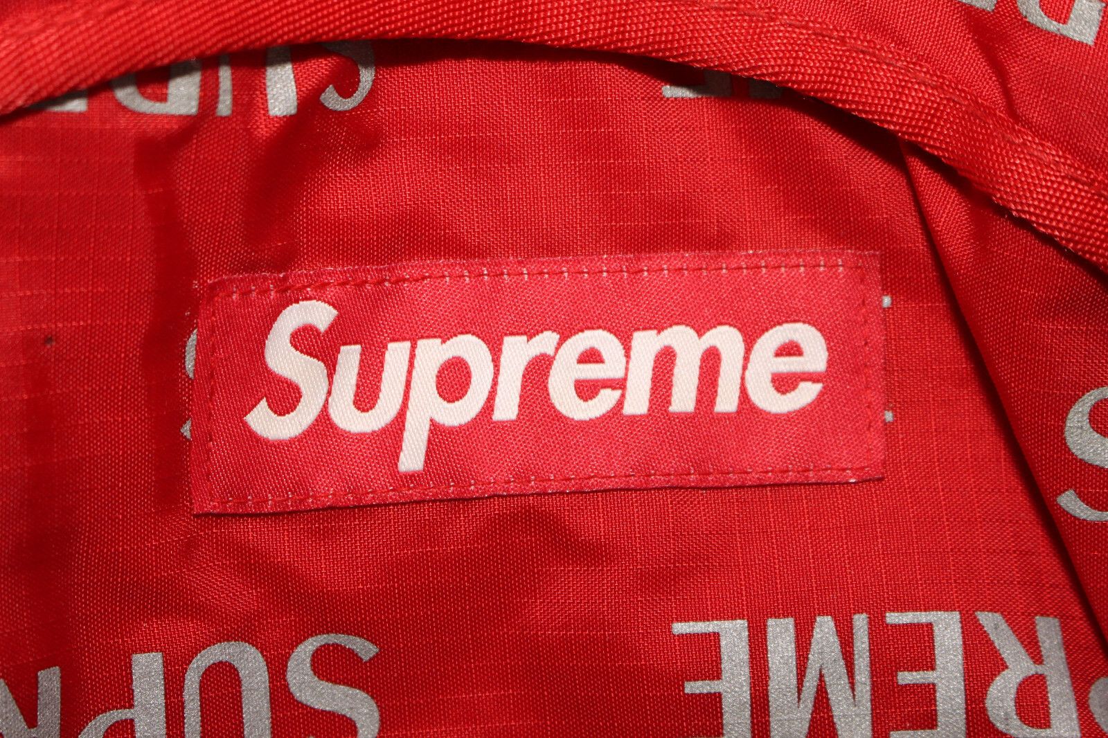 Supreme Supreme Backpack - 3M Reflective Repeat Logo 2016 (FW16) Size ONE SIZE - 4 Thumbnail