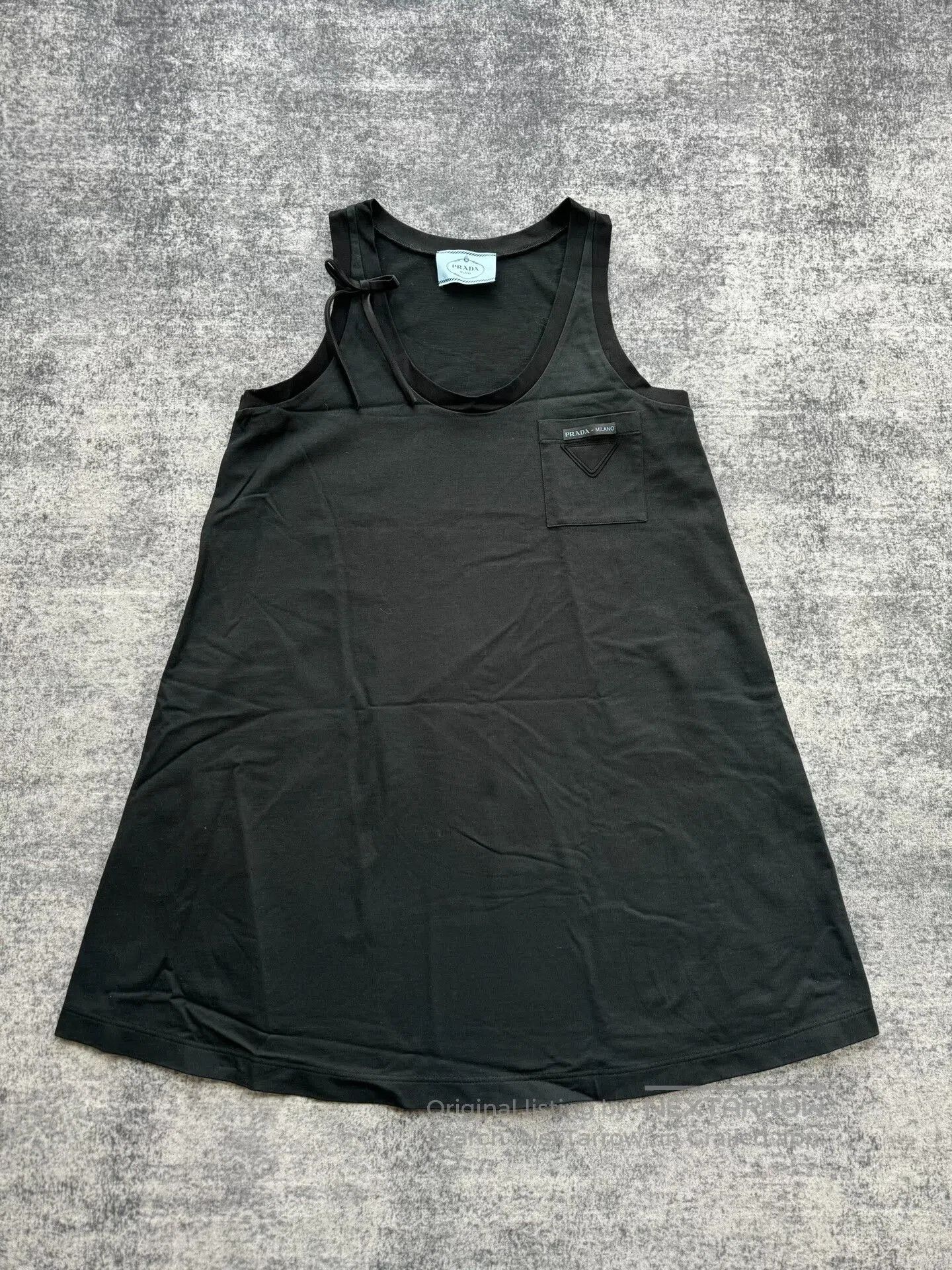 Prada Prada Black Bow Vest Dress. Size M / US 6-8 / IT 42-44 - 1 Thumbnail