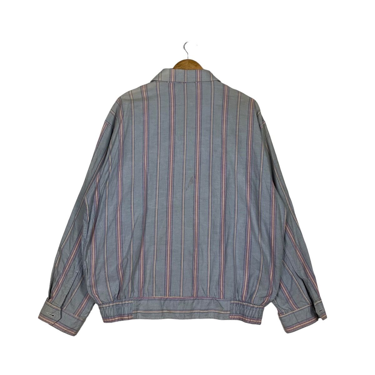 Japanese Brand COUNTDOWN Striped Casual Outfits Light Jacket #1062-C48 Size US L / EU 52-54 / 3 - 7 Thumbnail