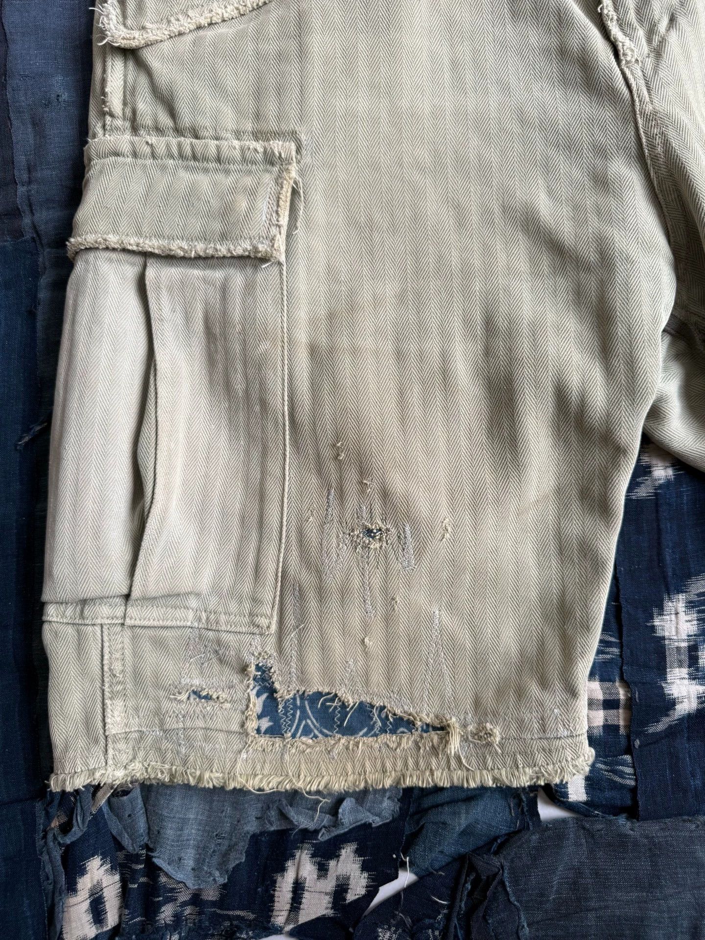 Visvim VISVIM 20SS ICT JUMBO EIGER SANCTION SHORTS LT GREEN Size US 30 / EU 46 - 5 Thumbnail