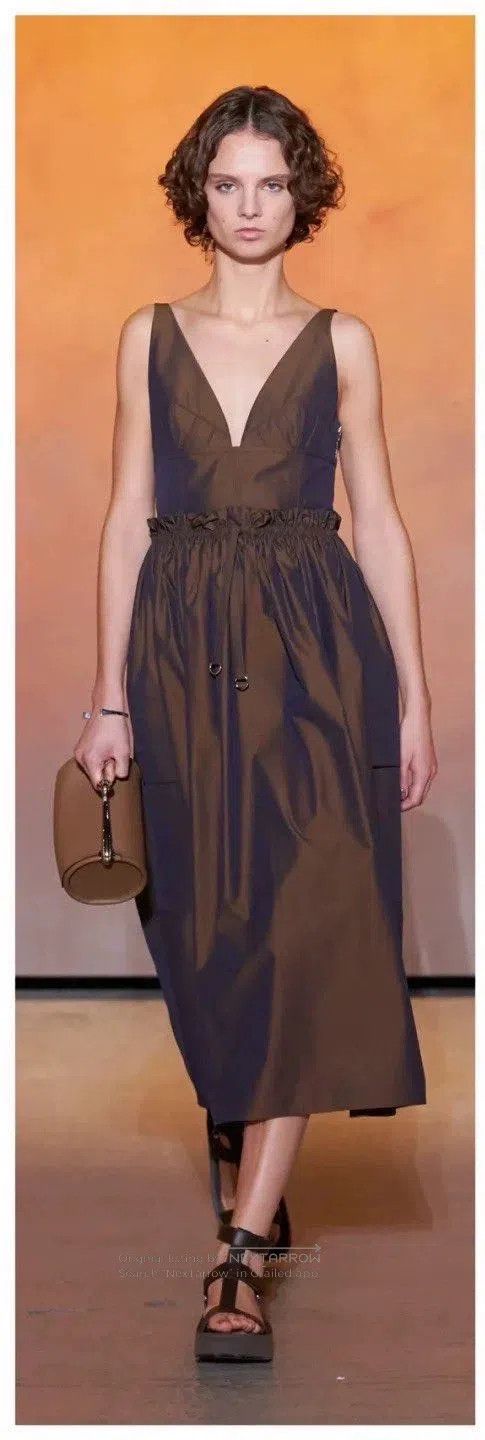 Hermes Hermes Spring/Summer Showpiece Strapless Dress Size S / US 4 / IT 40 - 2 Thumbnail