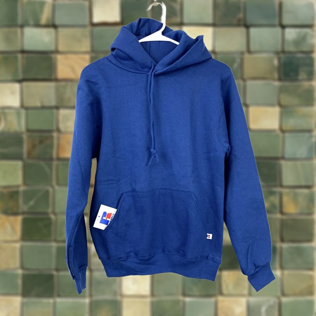 Russell Athletic VINTAGE Russell Athletic Hooded Sweatshirt Hoodie Men S Royal Blue New Size US S / EU 44-46 / 1 - 1 Thumbnail