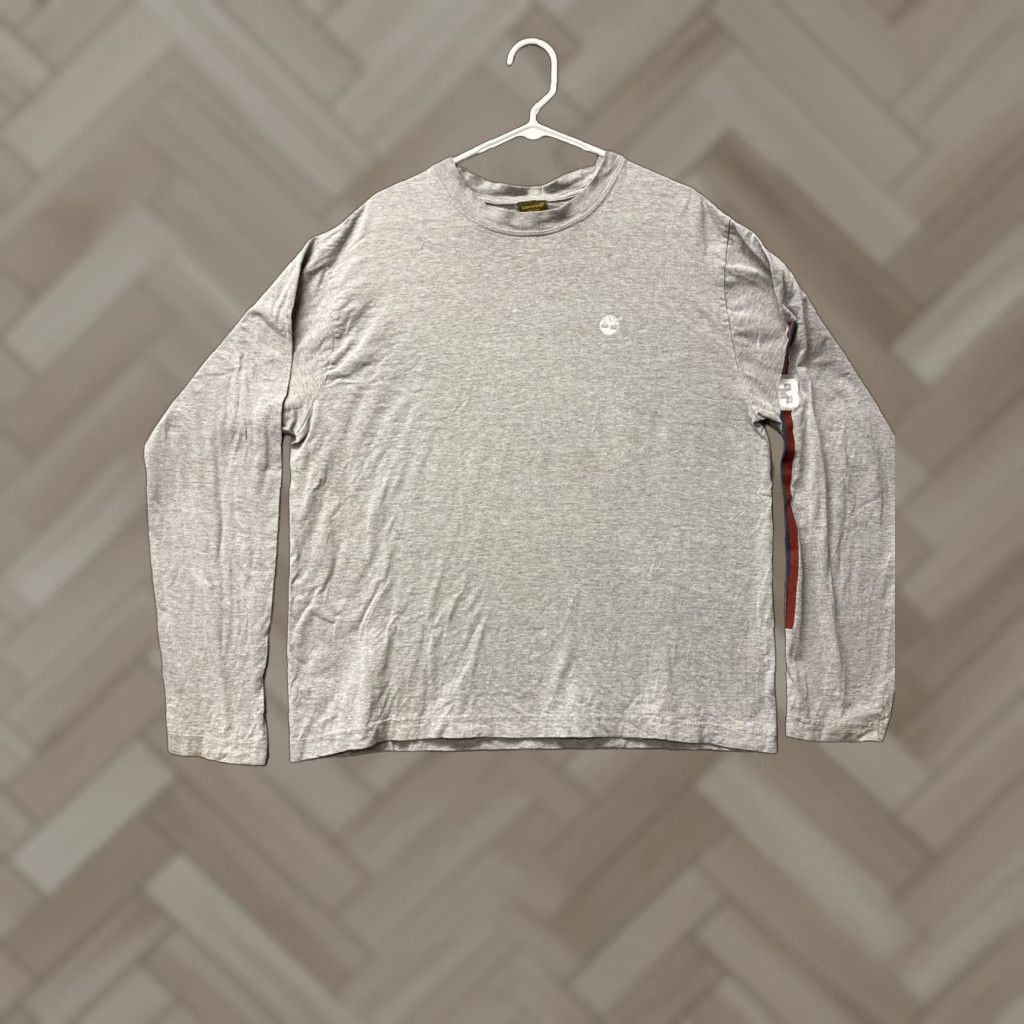 Timberland VINTAGE Timberland Graphic Print Shirt Men’s 2XL Gray Long Sleeve Y2K Streetwear Size US XXL / EU 58 / 5 - 1 Thumbnail
