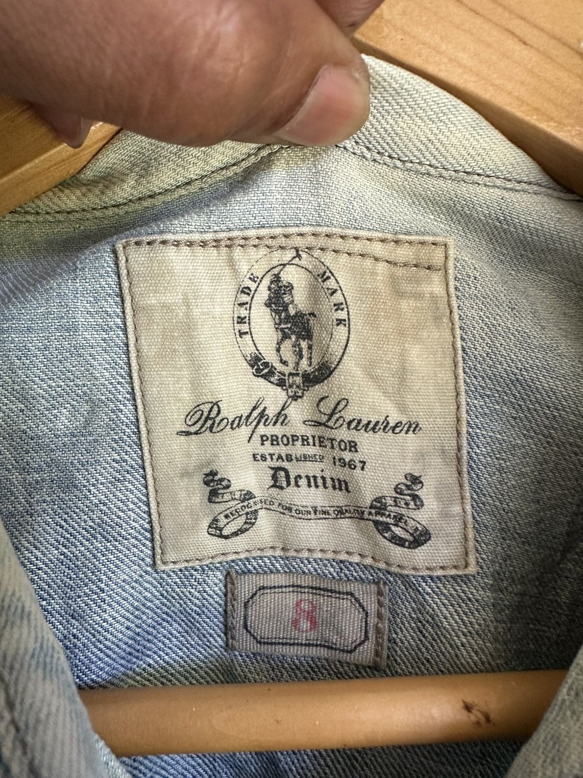 Polo Ralph Lauren 🔅Steals🔅RALPH LAUREN DENIM LONG SLEEVE SHIRT Size US M / EU 48-50 / 2 - 8 Thumbnail