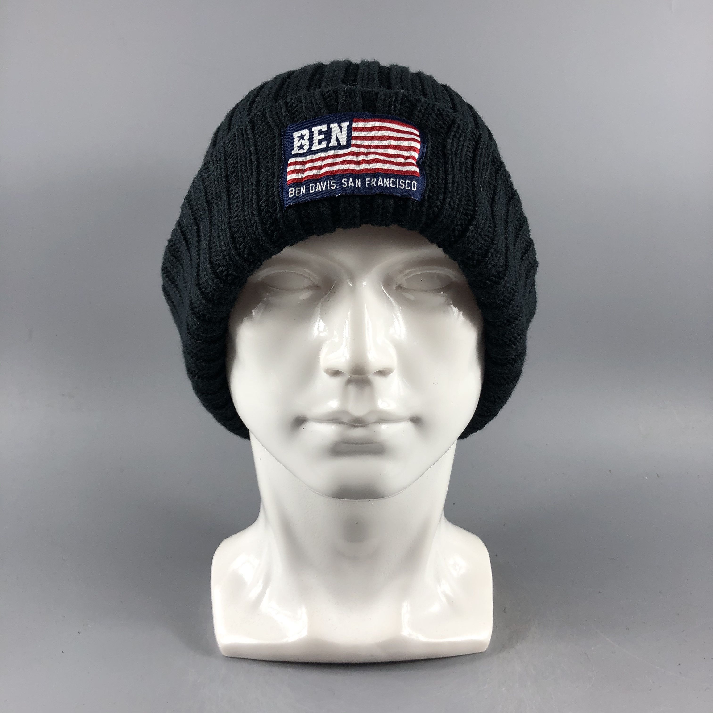 Ben Davis × Vintage Ben Davis Basic Beanie Snow Hat Snow Cap -D242 Size ONE SIZE - 8 Thumbnail
