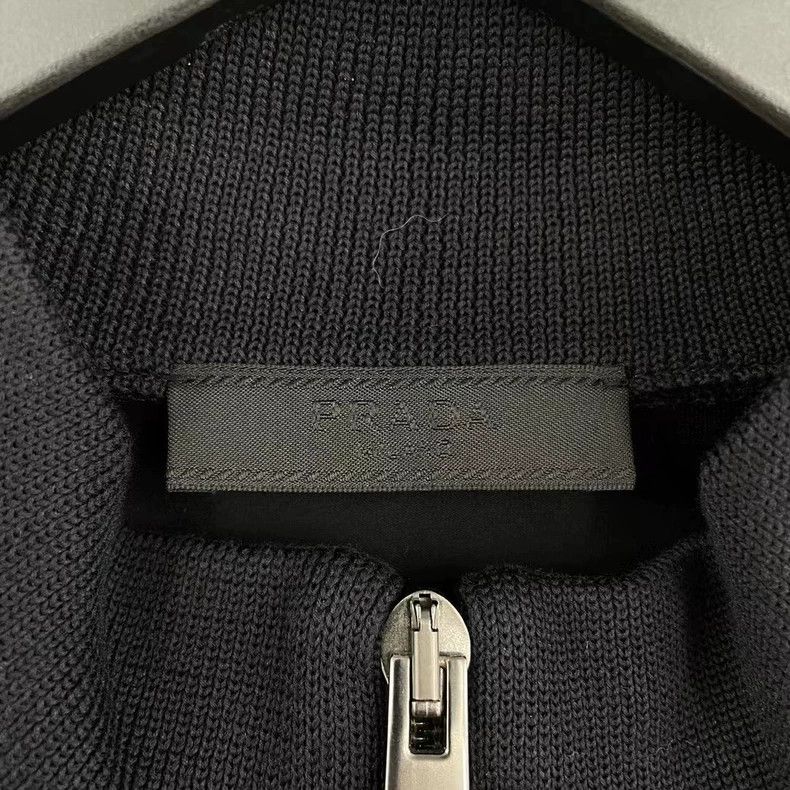 Prada Prada Hem glue label zipper jacket 2501-Nextarrow Size US L / EU 52-54 / 3 - 3 Thumbnail