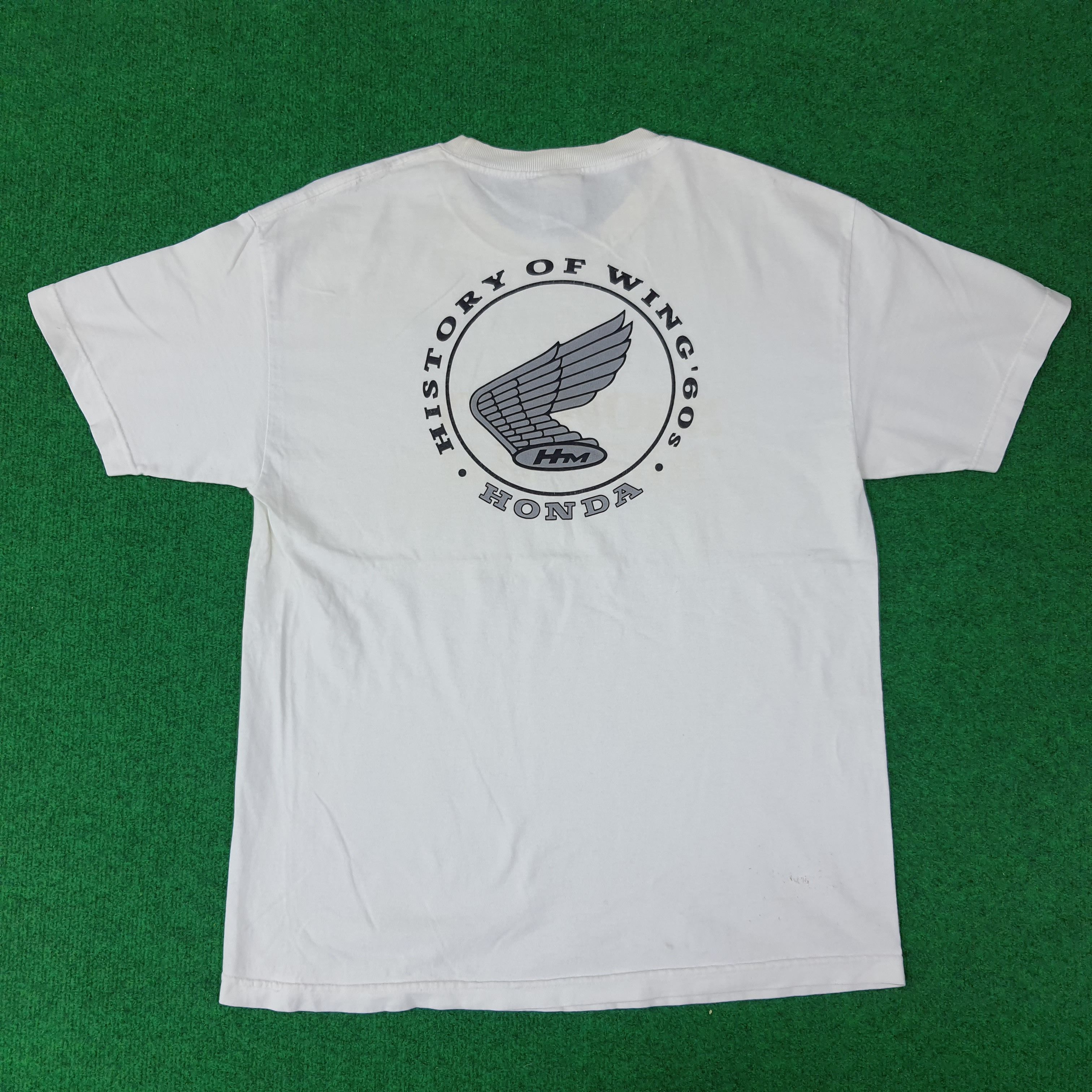 Honda Vintage HONDA Japan Motorsports Tshirt C223N52 Size US L / EU 52-54 / 3 - 1 Thumbnail