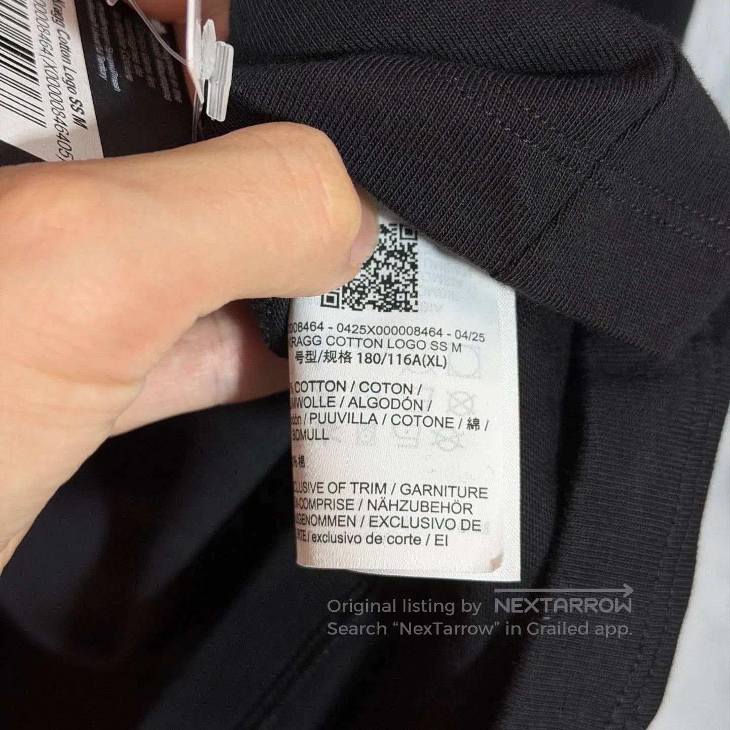 Arc'teryx Arcteryx Kragg Cotton Logo SS T-shirt. Size US XL / EU 56 / 4 - 7 Thumbnail