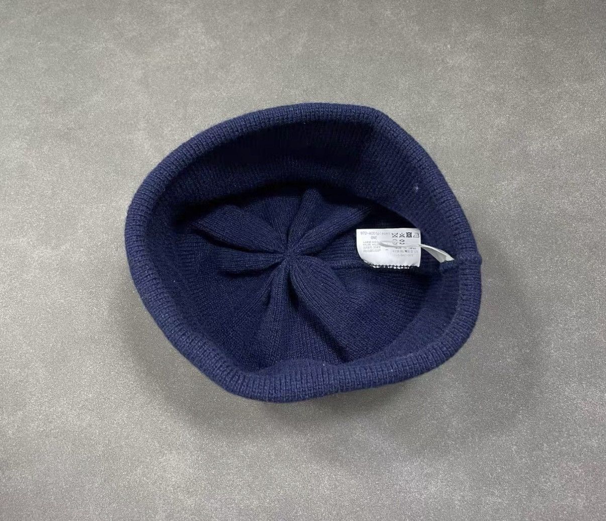 N.Hoolywood N.HOOLYWOOD Wool Blend Knit Beanie J16 Size ONE SIZE - 3 Thumbnail