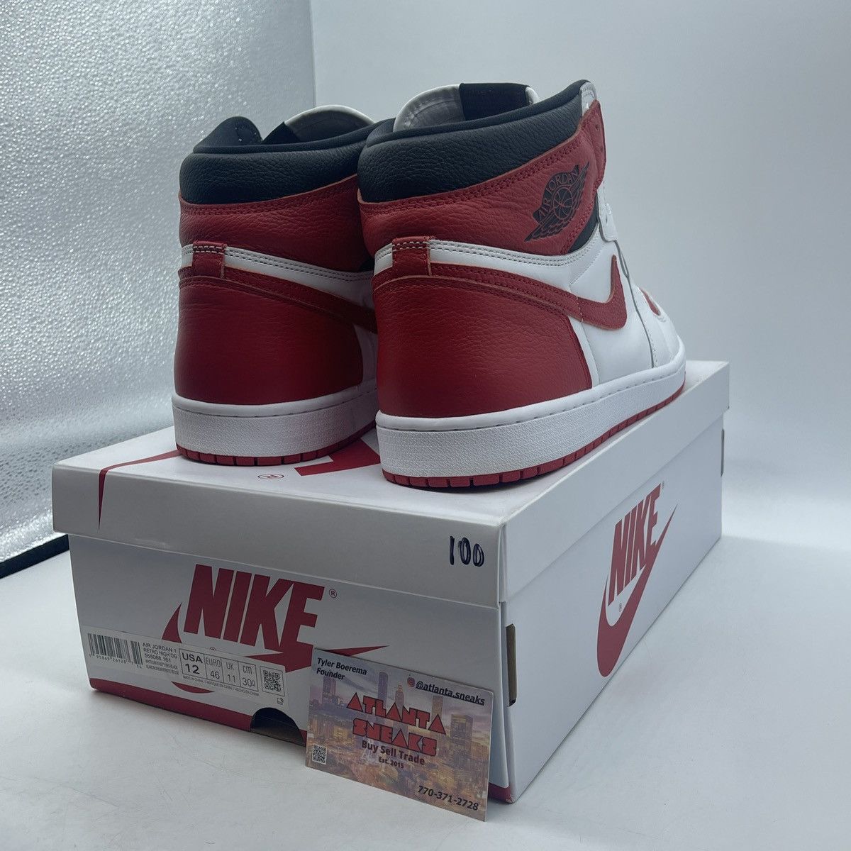 Jordan Brand Air Jordan 1 high heritage Size US 12 / EU 45 - 5 Thumbnail