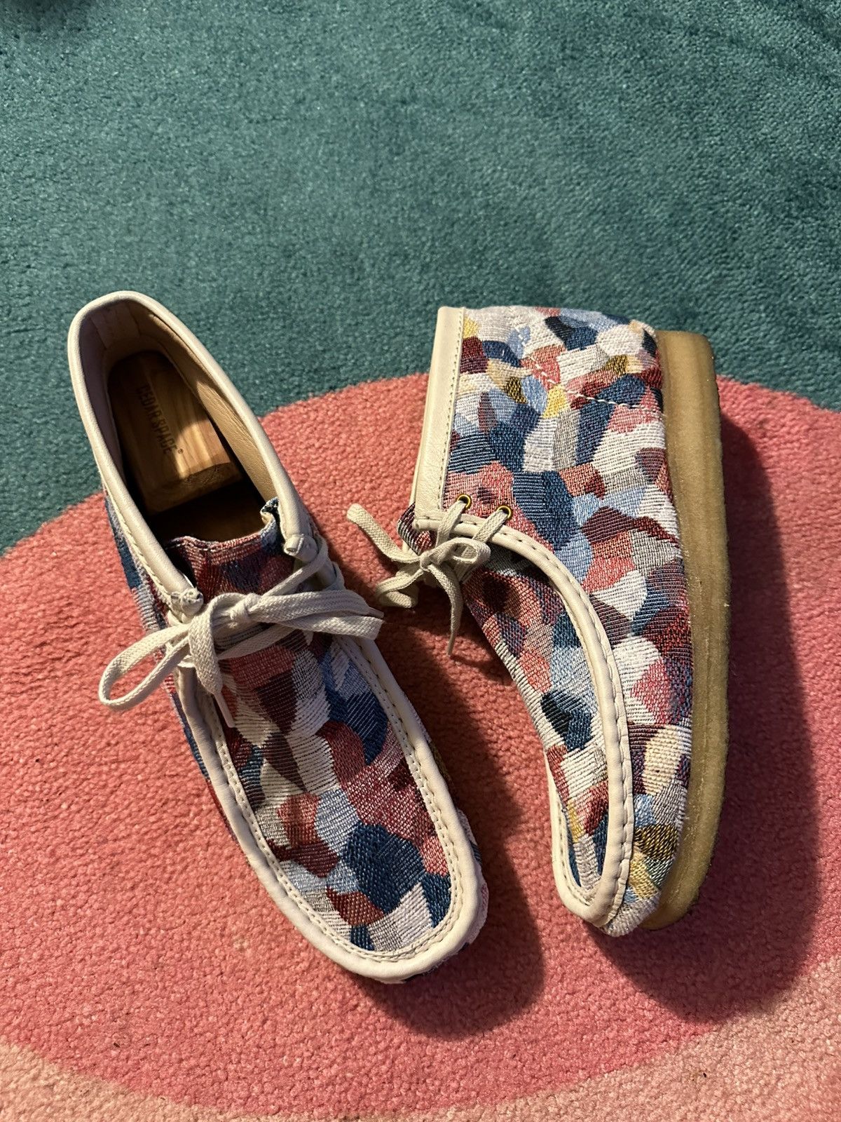 Kith × Clarks for New York Yankees Clarks Originals Wallabee Boot Kith New York Yankees Maple