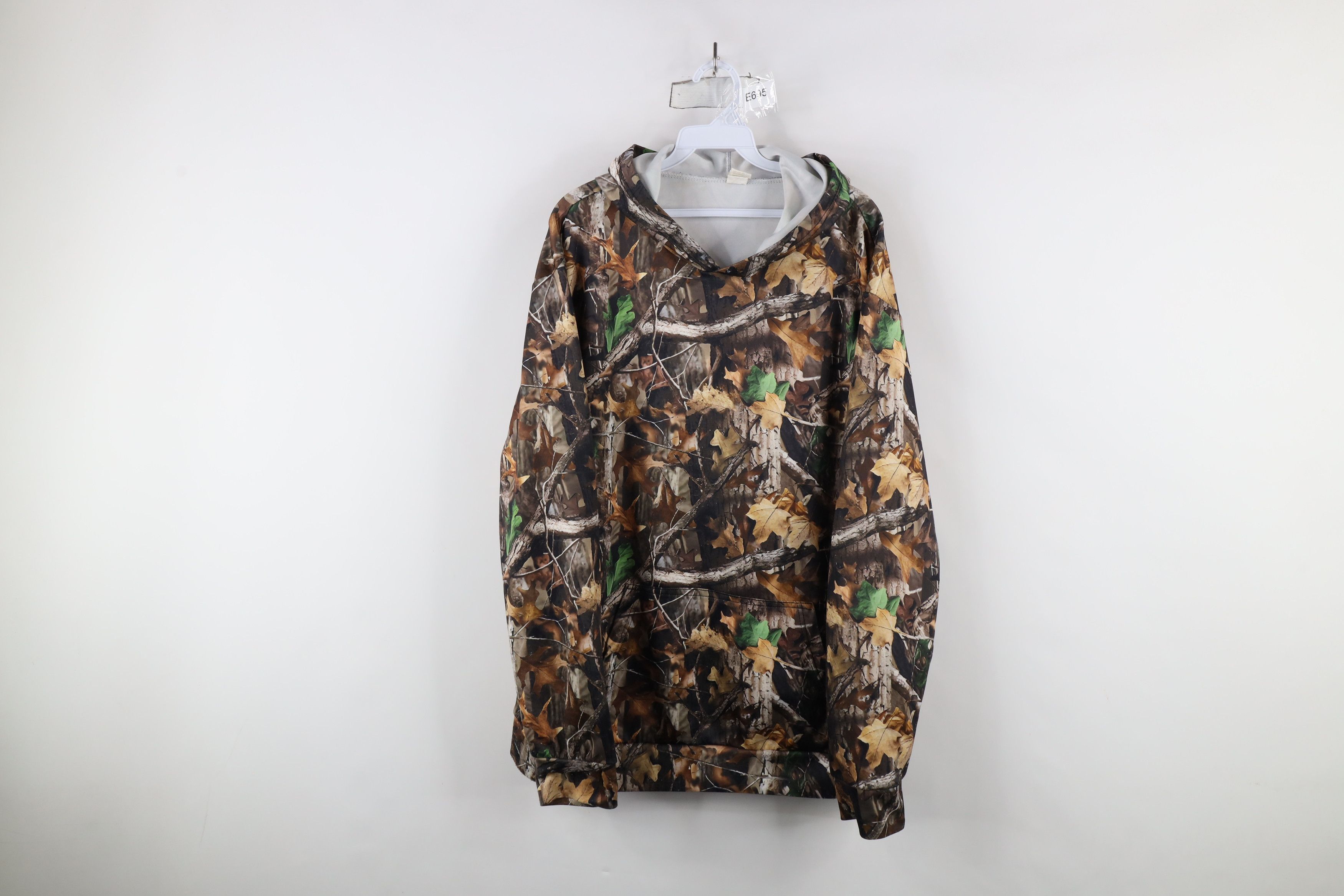 Vintage Vintage Y2K Streetwear Camouflage Knit Hoodie Sweatshirt Size US L / EU 52-54 / 3 - 1 Thumbnail