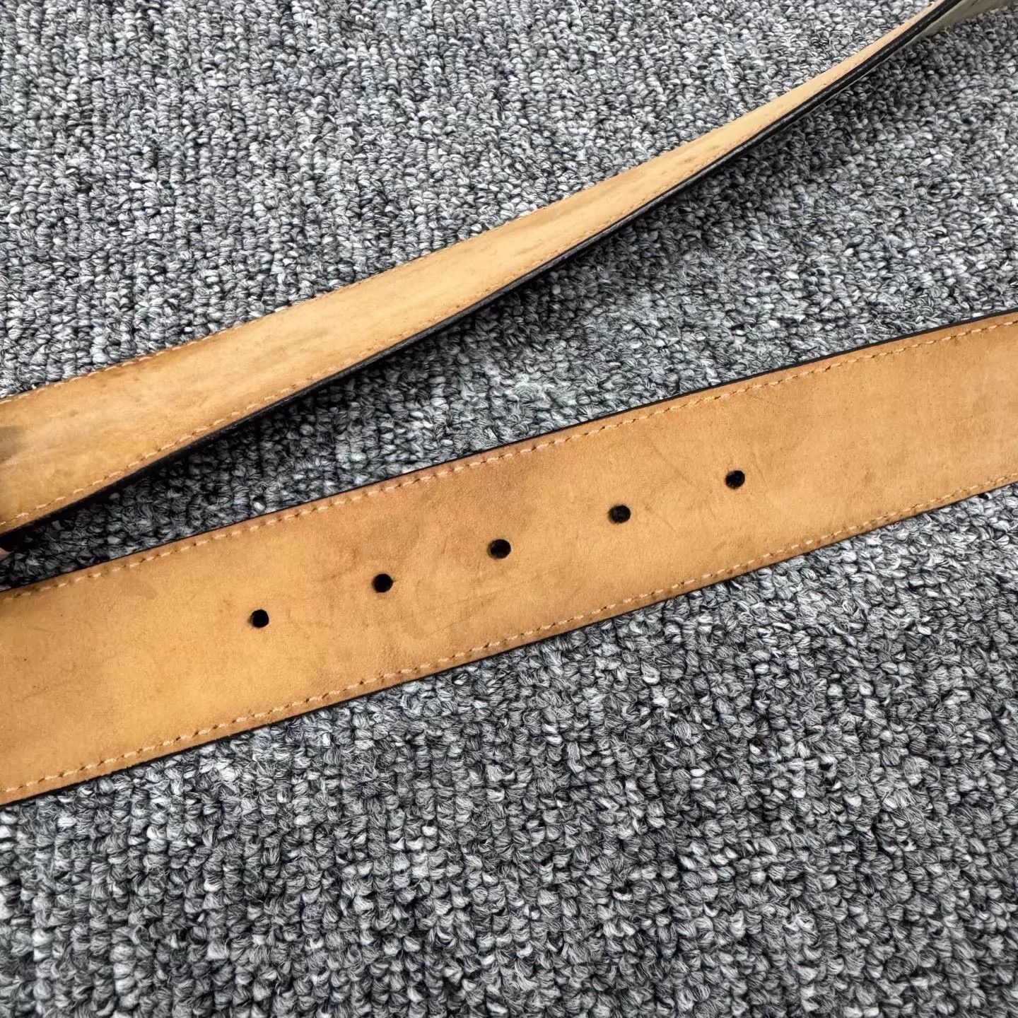Gucci Beige Logo Buckle Belt Size ONE SIZE - 5 Thumbnail
