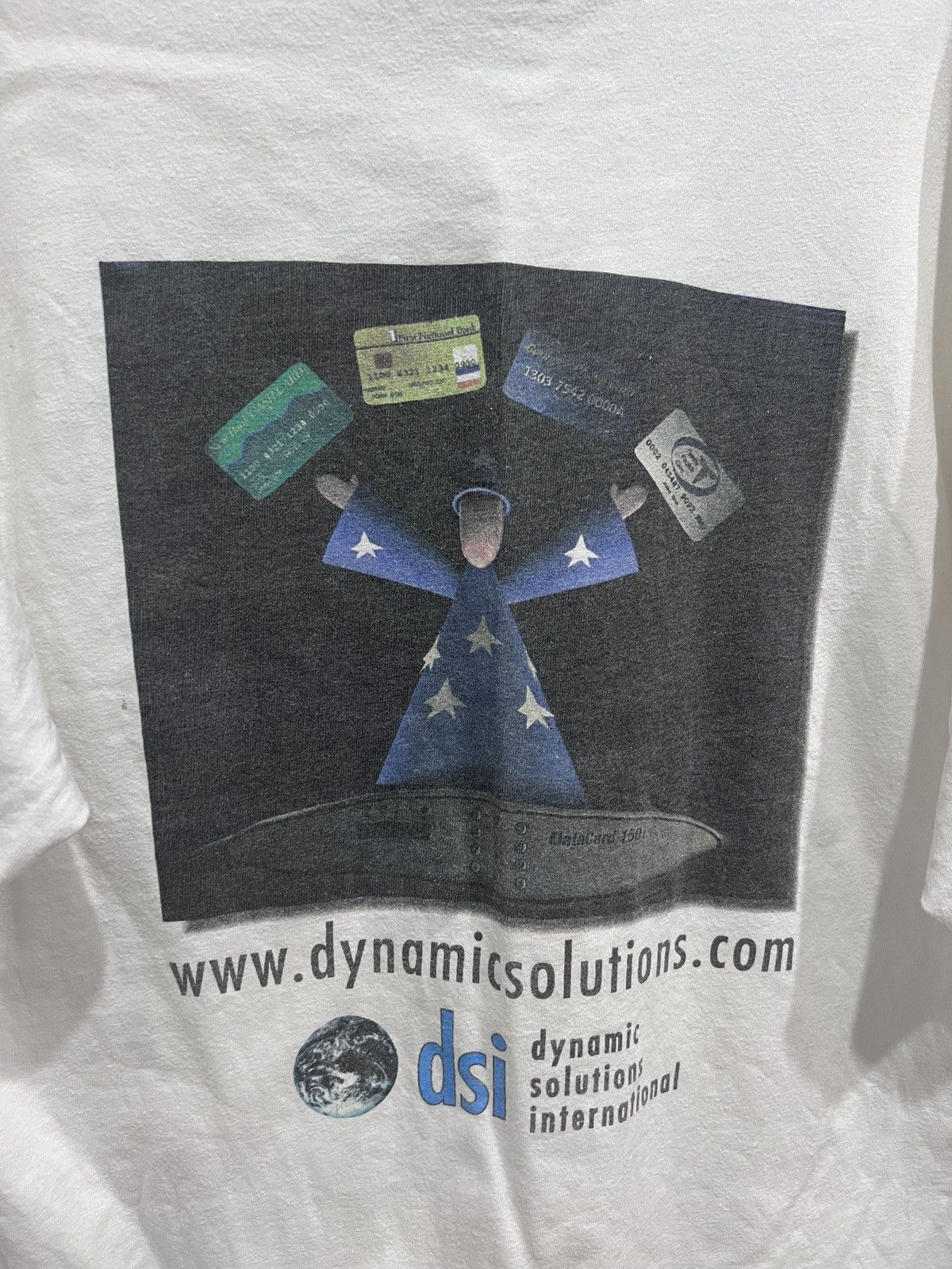 Microsoft Vintage 90s CARDWIZARD SOFTWARE Promo Tee Computer Size US L / EU 52-54 / 3 - 2 Thumbnail