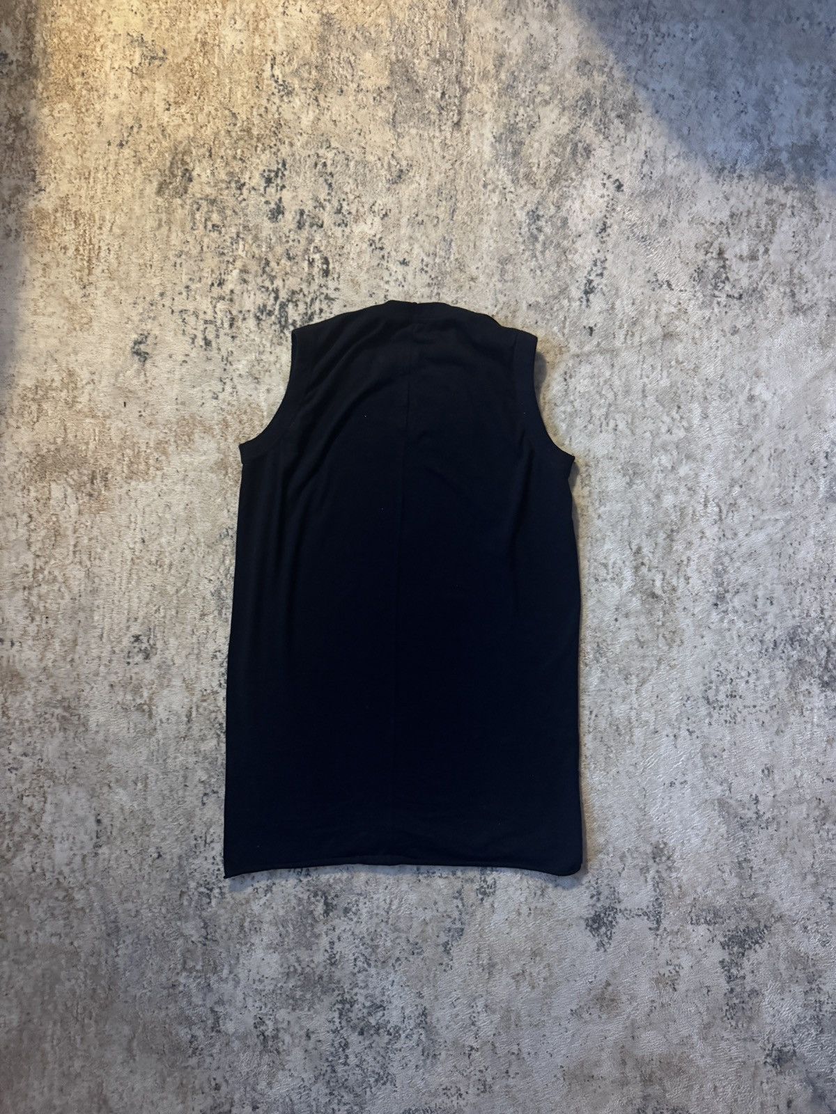 Rick Owens Navy almost black rick owens tank top Size US S / EU 44-46 / 1 - 2 Thumbnail