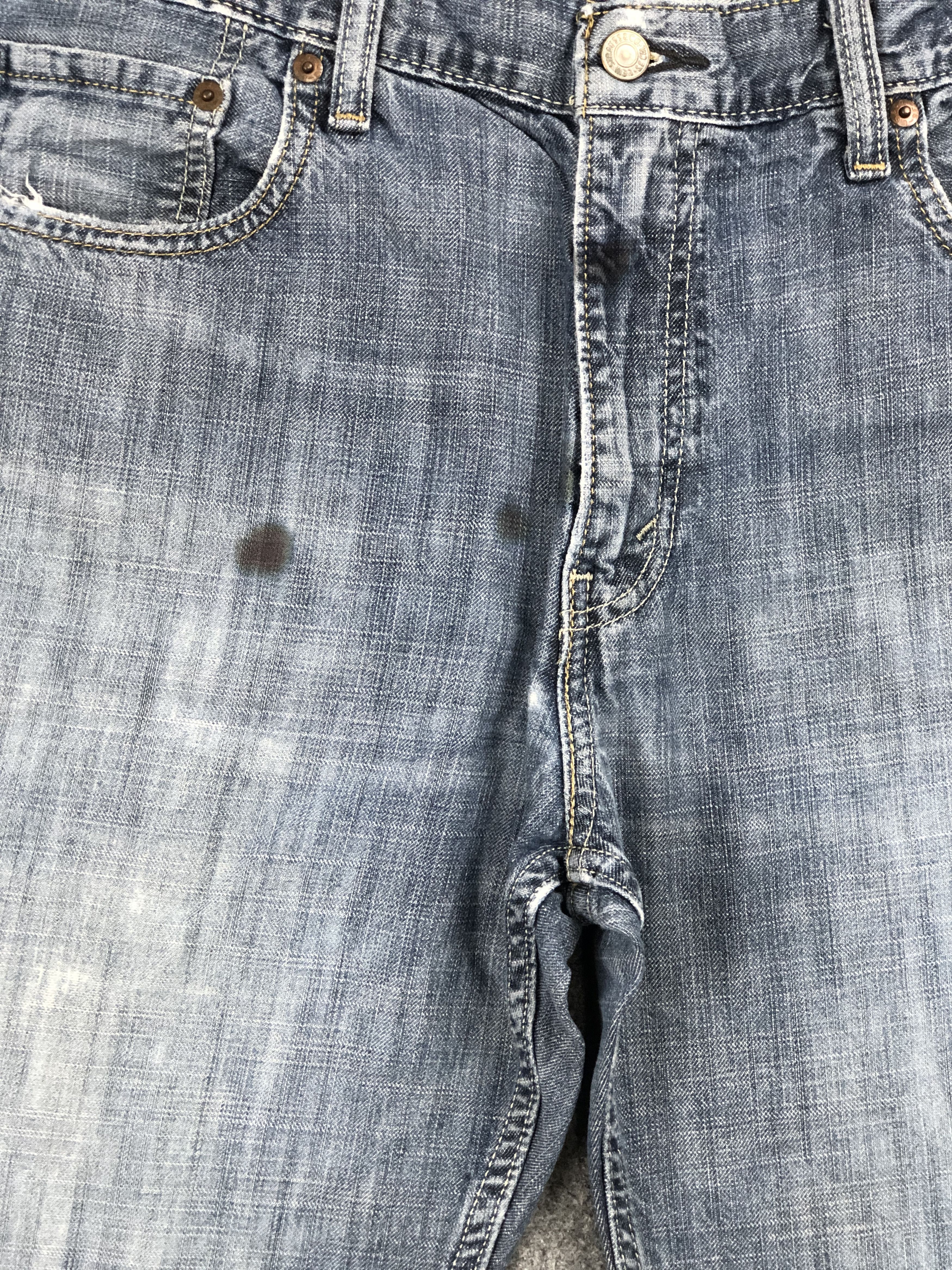 Levi's Faded Blue Vintage Levis 569 Loose Jeans DP2291 Size US 34 / EU 50 - 8 Thumbnail