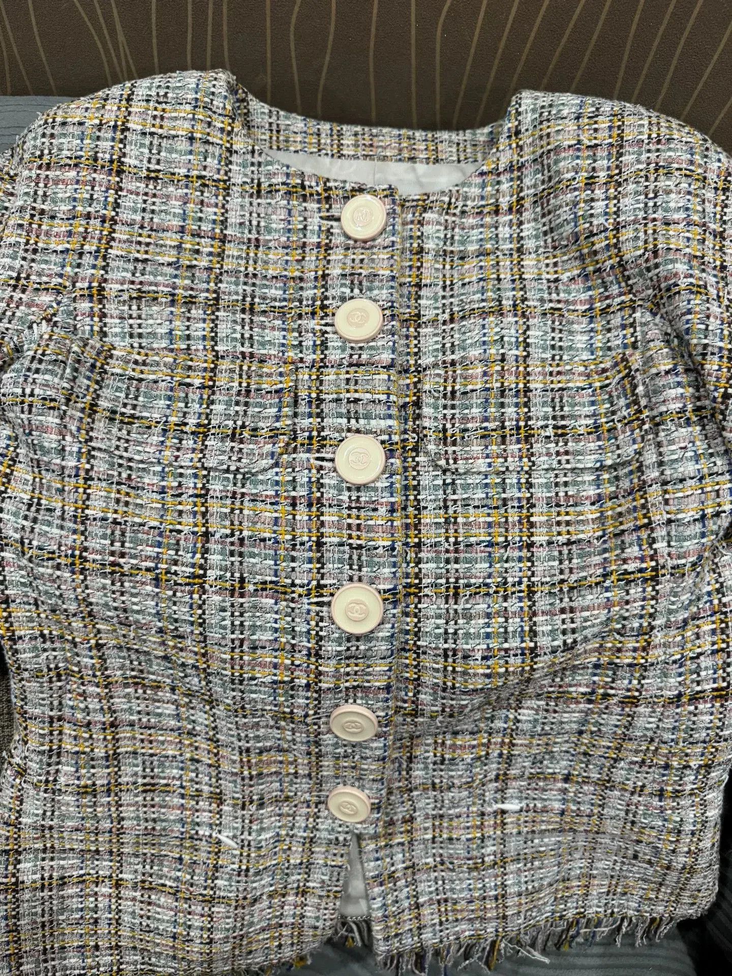 Chanel Chanel Waterfall Tweed Jacket Size 34. Size US XS / EU 42 / 0 - 3 Thumbnail