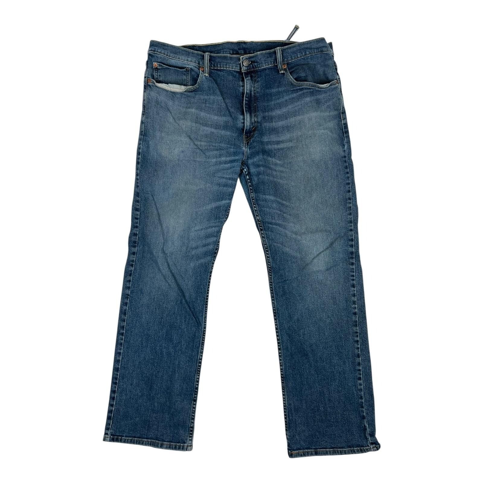 Levi's Levis 559 Jeans Mens 40x32 Blue Denim Relaxed Straight Leg D Size US 40 / EU 56 - 1 Thumbnail
