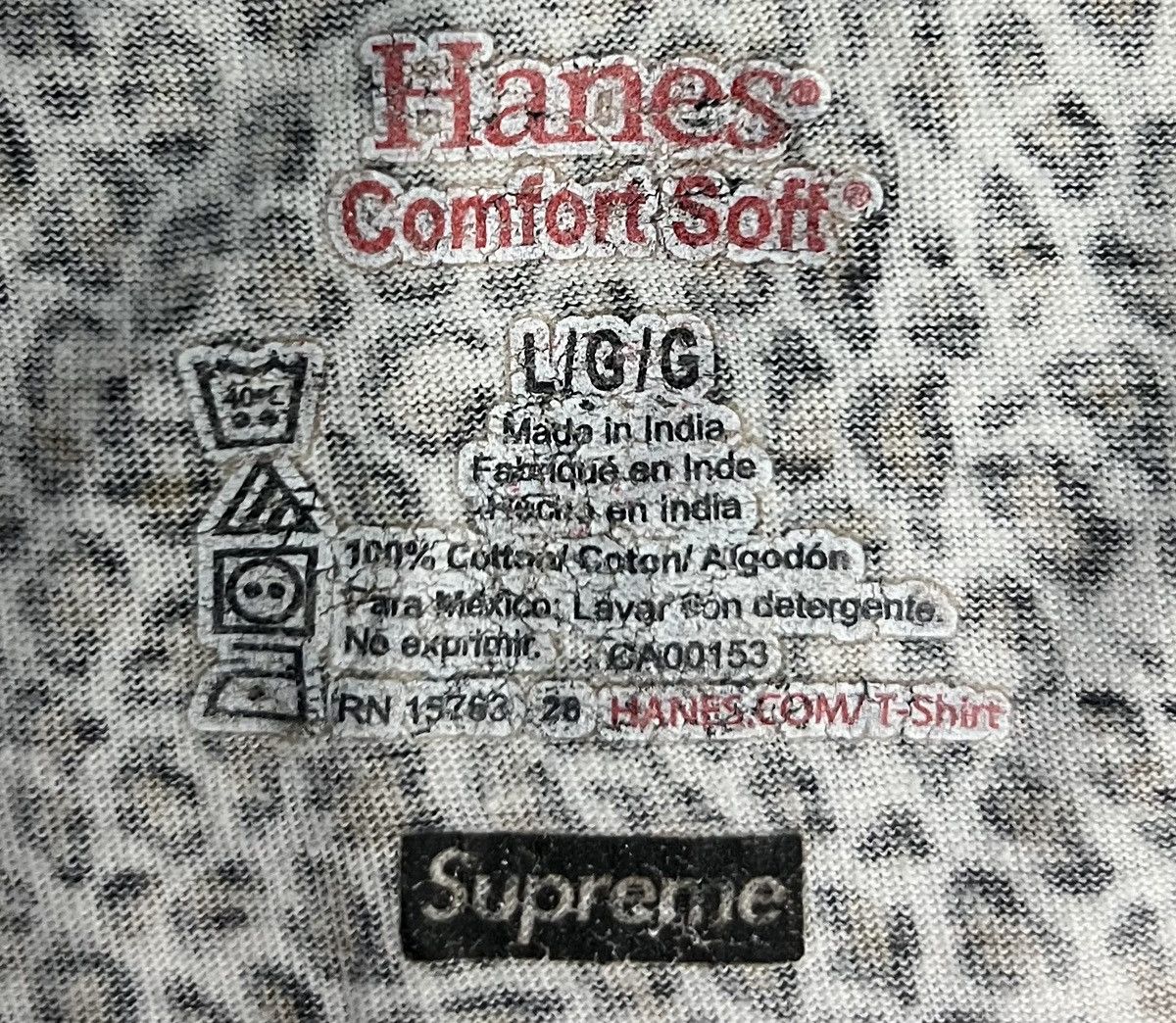 Hanes × Supreme HANES SUPREME LEOPARD PATTERN SHIRT Size US L / EU 52-54 / 3 - 6 Thumbnail