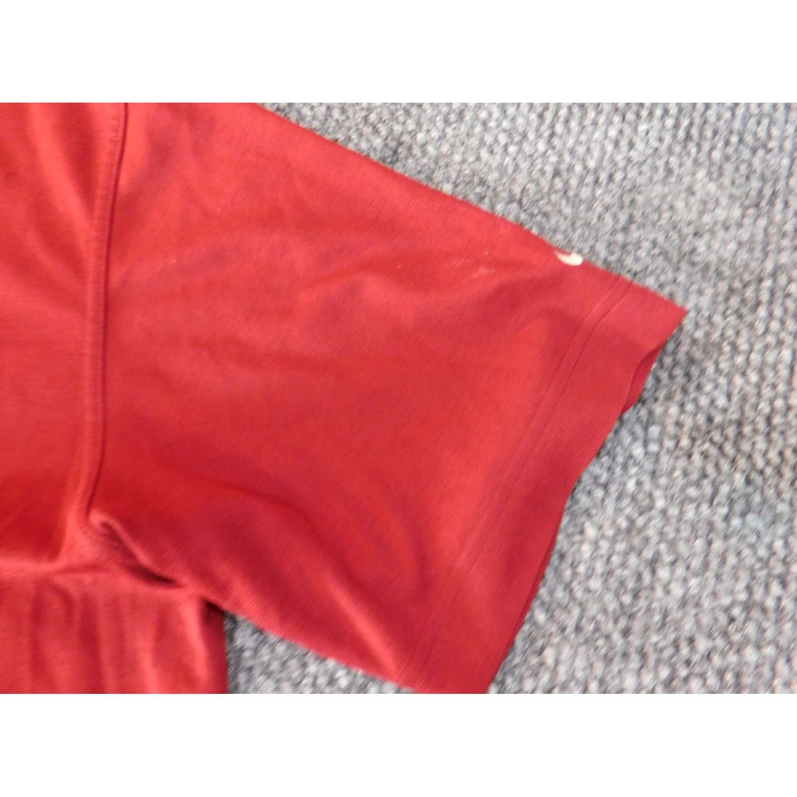 Nike Nike Mens Shirt L Red Golf stretch active dri-fit T-Shirt Regular Short Sleeve Crew Neck Logo Sports Performance Mens Size US L / EU 52-54 / 3 - 5 Thumbnail