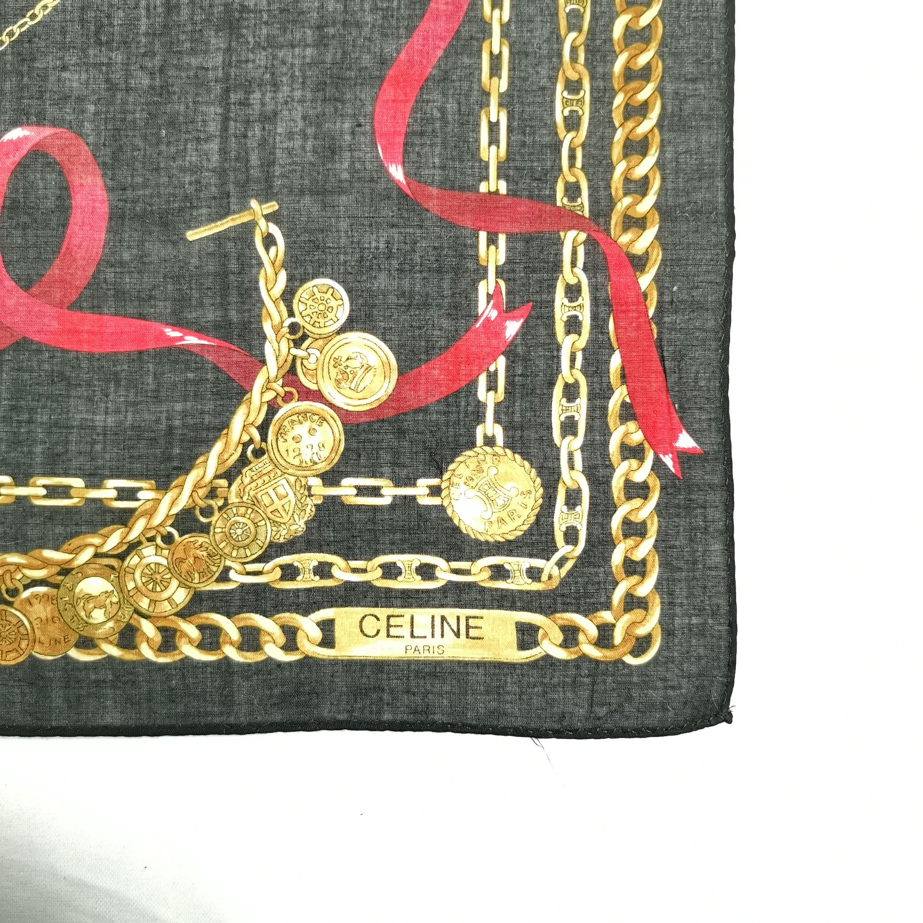 Celine × Vintage Vintage Celine Handkerchief Neckerchief Bandana Size ONE SIZE - 3 Thumbnail
