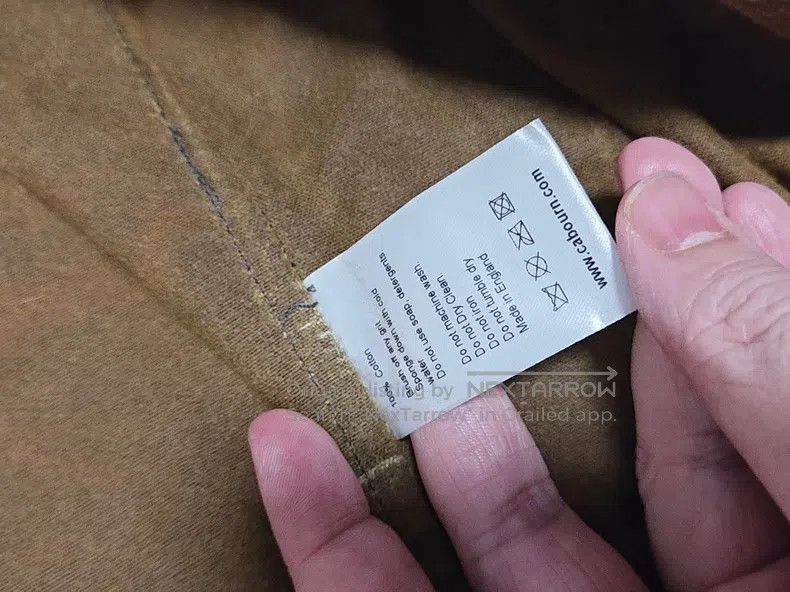 Nigel Cabourn Nigel Cabourn Main Line Reproduction WWII Waxed Cloth Oilc Size US M / EU 48-50 / 2 - 9 Thumbnail