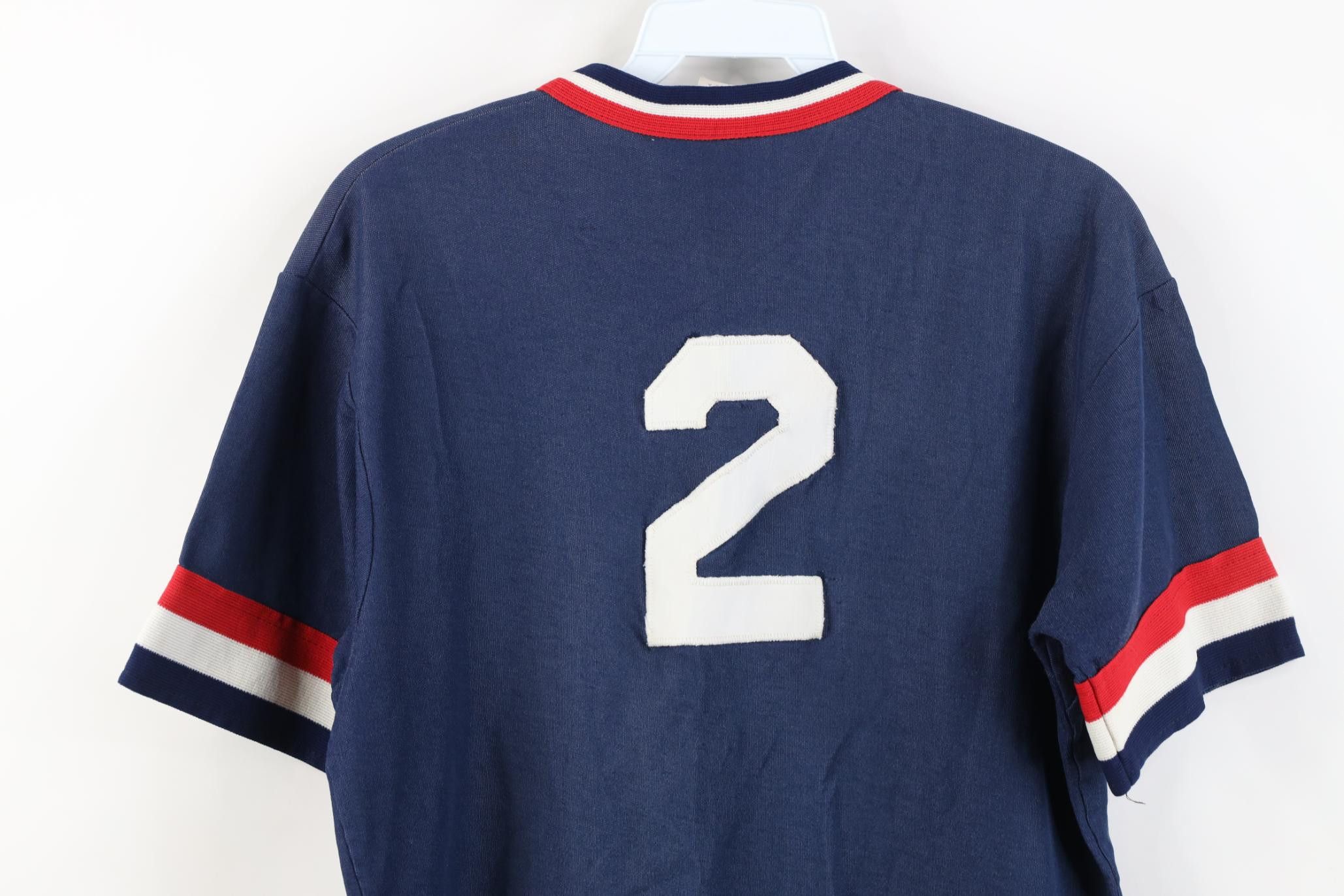 Vintage Vintage 70s 80s Sun Faded Baseball Jersey Ringer T-Shirt USA Size US M / EU 48-50 / 2 - 15 Thumbnail