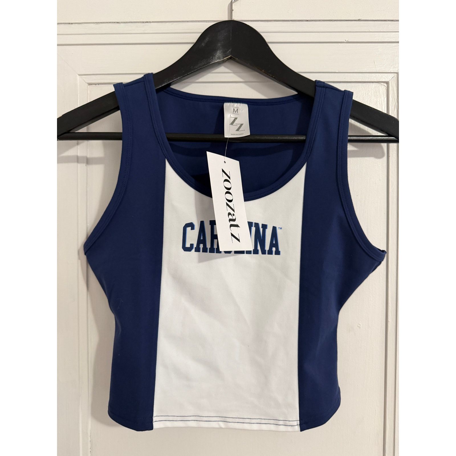 NCAA NWT North Carolina Tar Heels Cropped Tank Top Size M Size M / US 6-8 / IT 42-44 - 3 Thumbnail