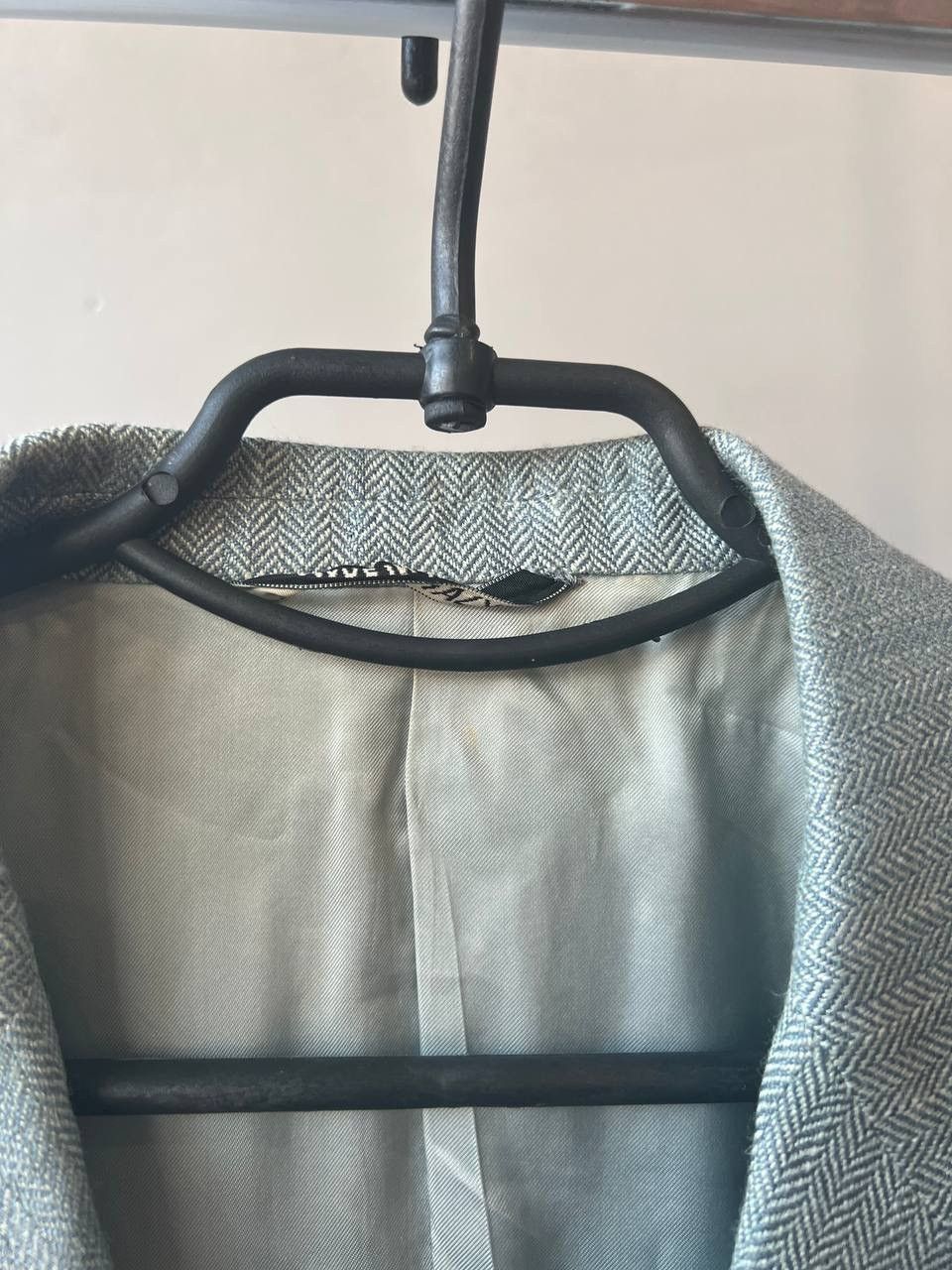 Celine 80/90’s CELINE HOMME RARE GREY MENS LINEN BLAZER JACKET 48 Size US L / EU 52-54 / 3 - 4 Thumbnail