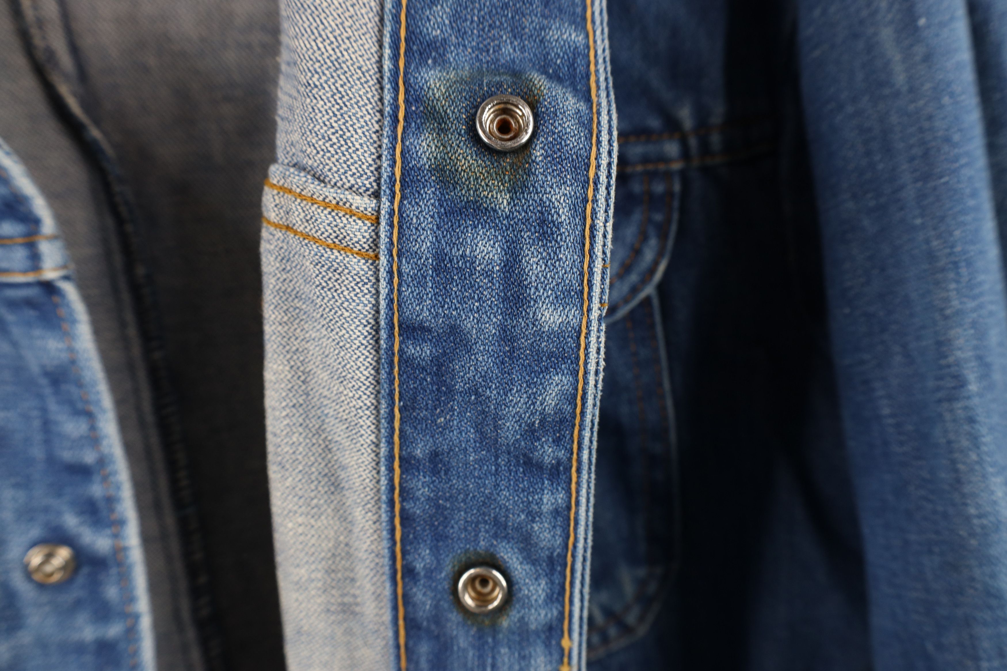 Vintage Vintage 70s Streetwear Western Denim Jean Trucker Jacket USA Size US XL / EU 56 / 4 - 12 Thumbnail