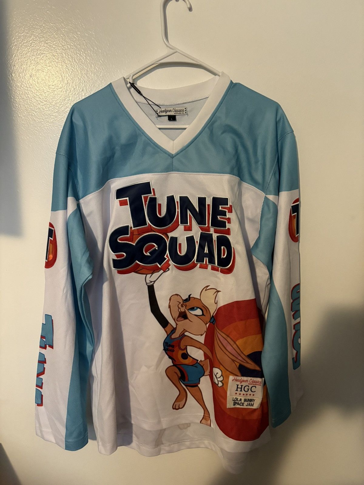 Other TUNE SQUAD Lola Bunny Headgear Classics Hockey Teal Jersey Size US L / EU 52-54 / 3 - 2 Thumbnail
