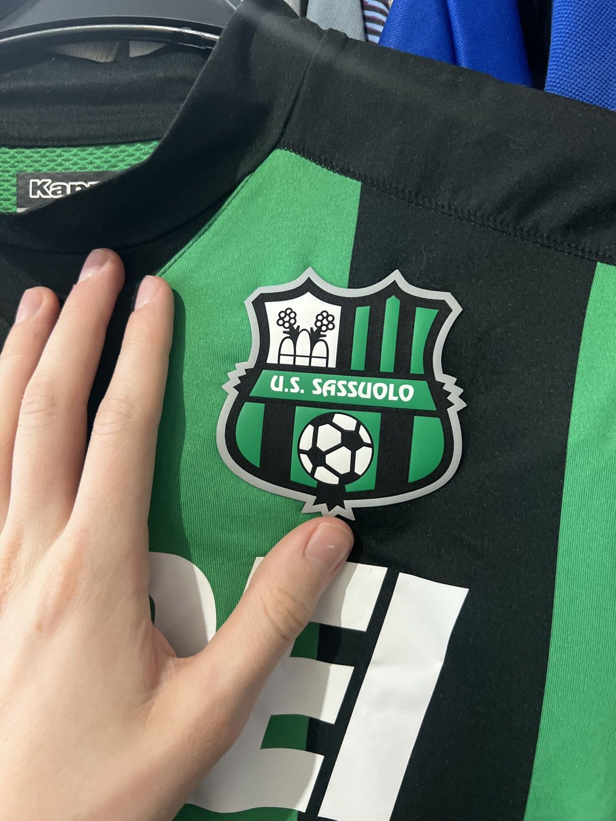Kappa × Vintage 2015/2016 KAPPA FC SASSUOLO #25 BERARDI HOME FOOTBALL SHITT Size US M / EU 48-50 / 2 - 5 Thumbnail