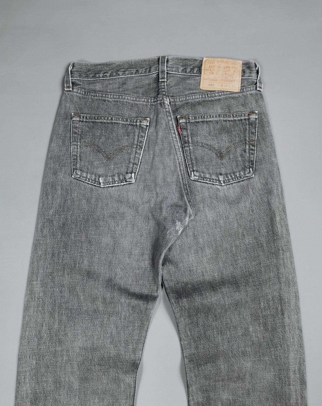 Levi's Vintage Levis 501 Black Denim Jeans Size US 29 - 5 Thumbnail