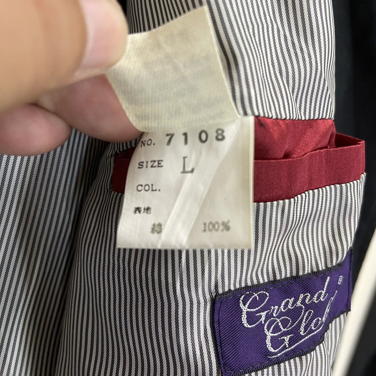 Japanese Brand GGD Grand Global Denim Coat Jacket Made In Japan Size US S / EU 44-46 / 1 - 14 Thumbnail