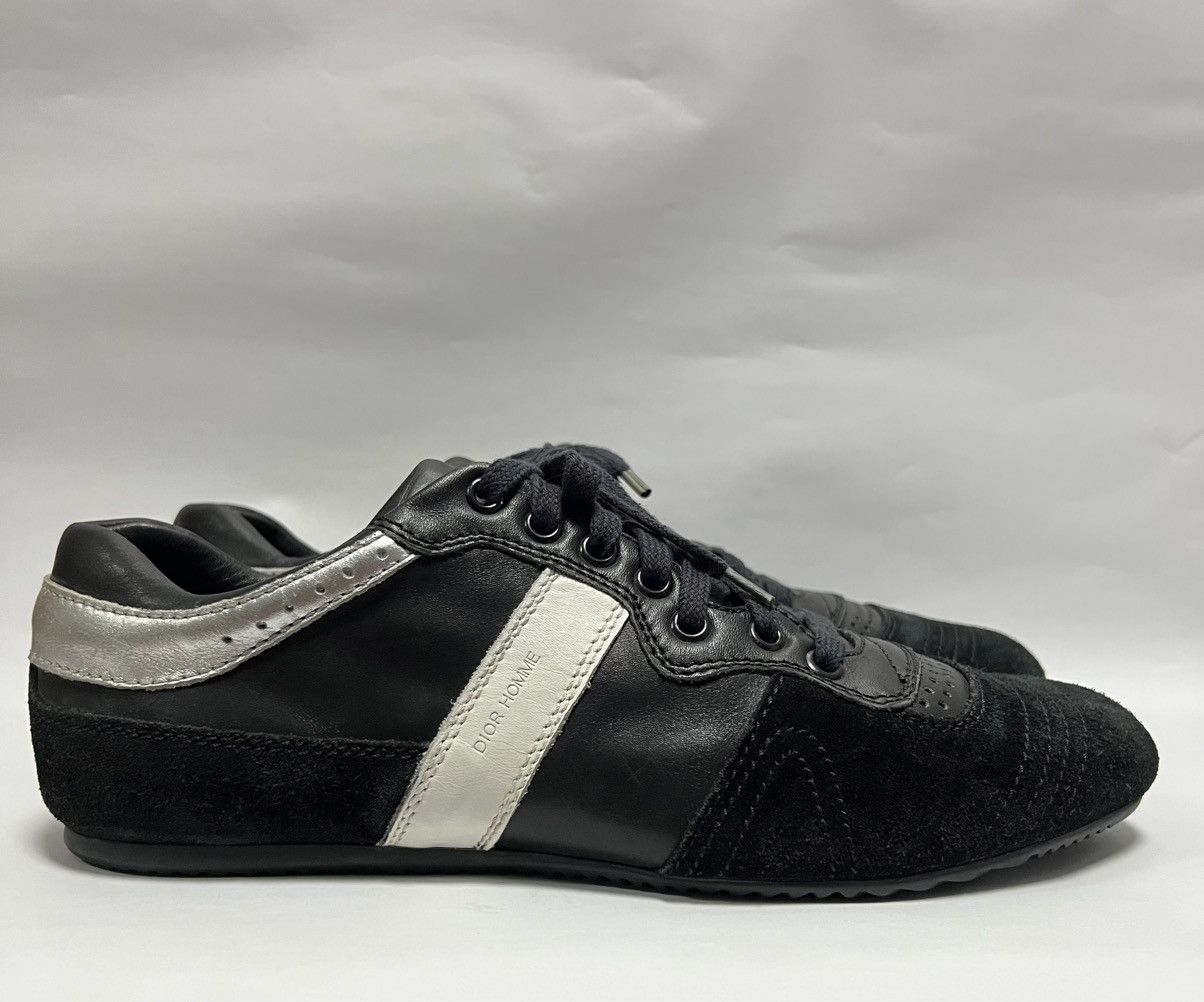 Dior × Hedi Slimane Dior Homme - S/S 07’ - B34 Suede Leather Low Trainers Size US 7.5 / EU 40-41 - 2 Thumbnail