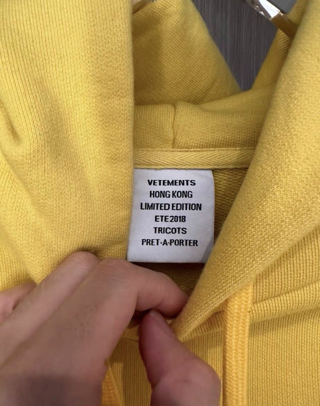 Vetements Vegetaments Ymbro DHL Hoodie | Grailed