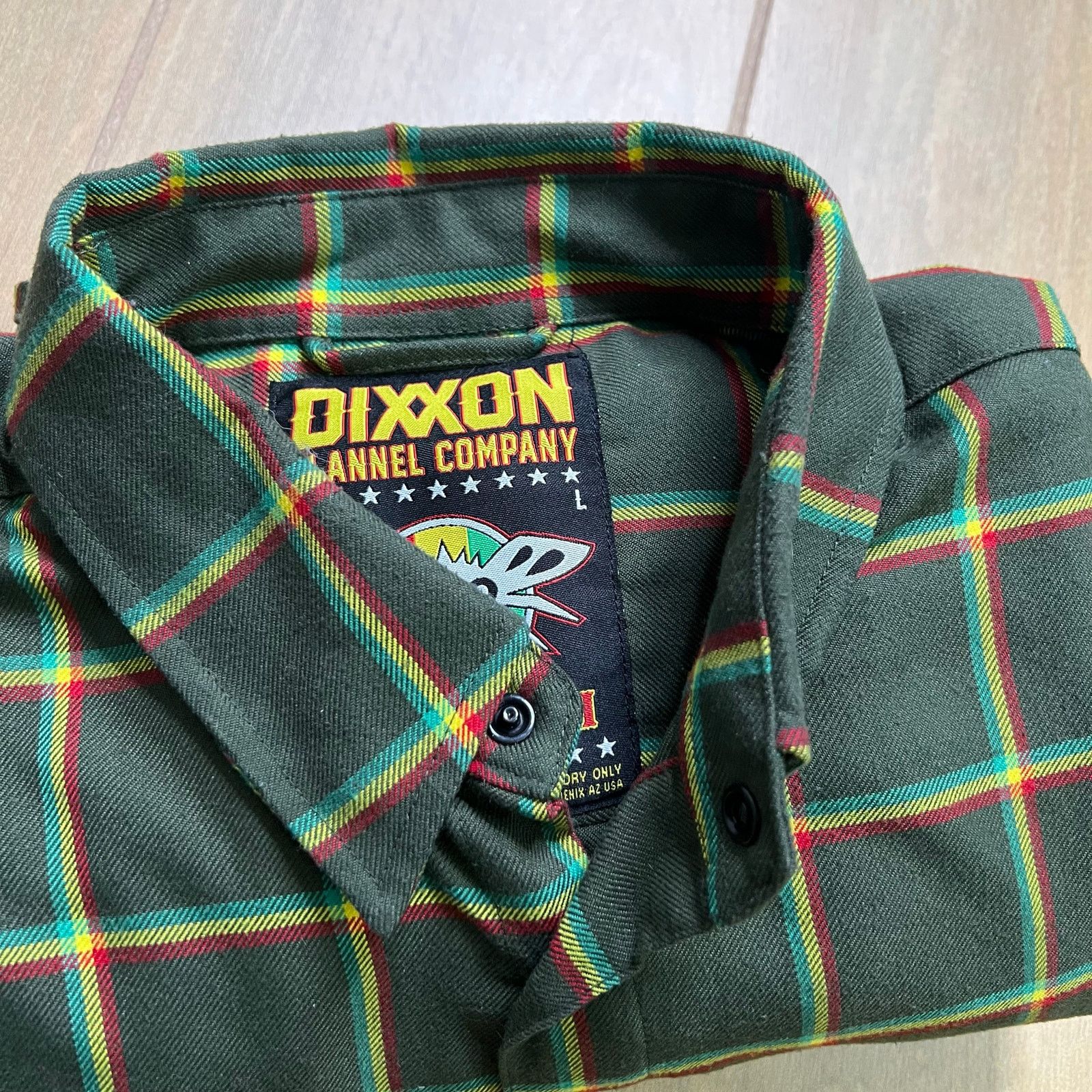 Dixxon Dixxon Flannel Company Flysouljah Plaid Shirt Mens Large Size US L / EU 52-54 / 3 - 12 Thumbnail